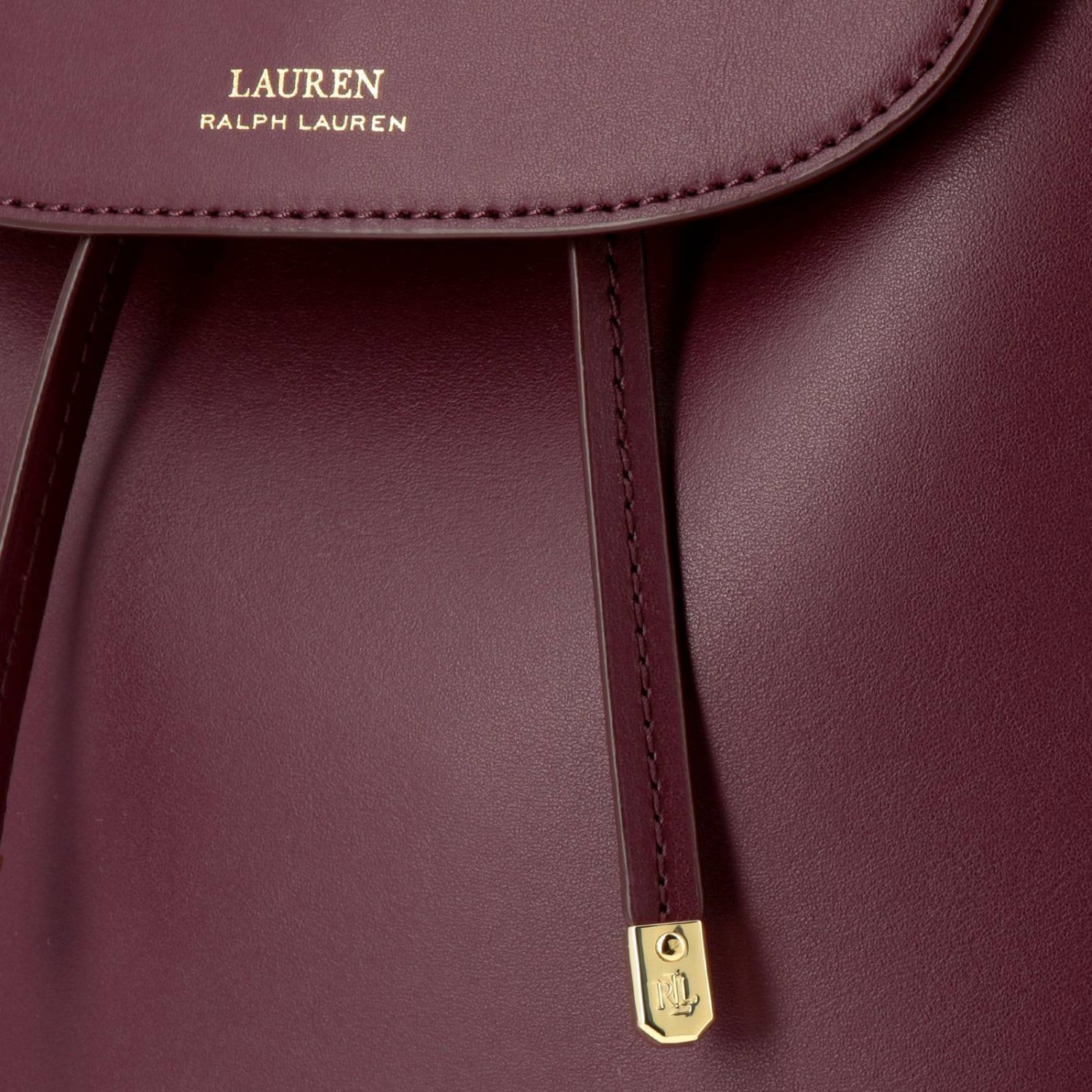 burgundy ralph lauren bag