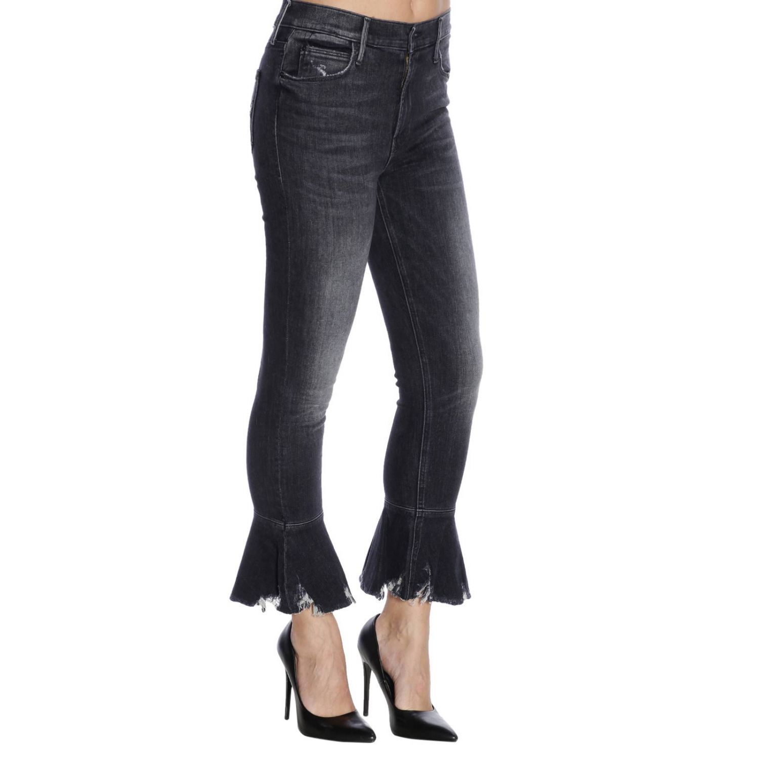 Mother Outlet: Jeans donna | Jeans Mother Donna Grigio | Jeans Mother 1213  394 Giglio IT