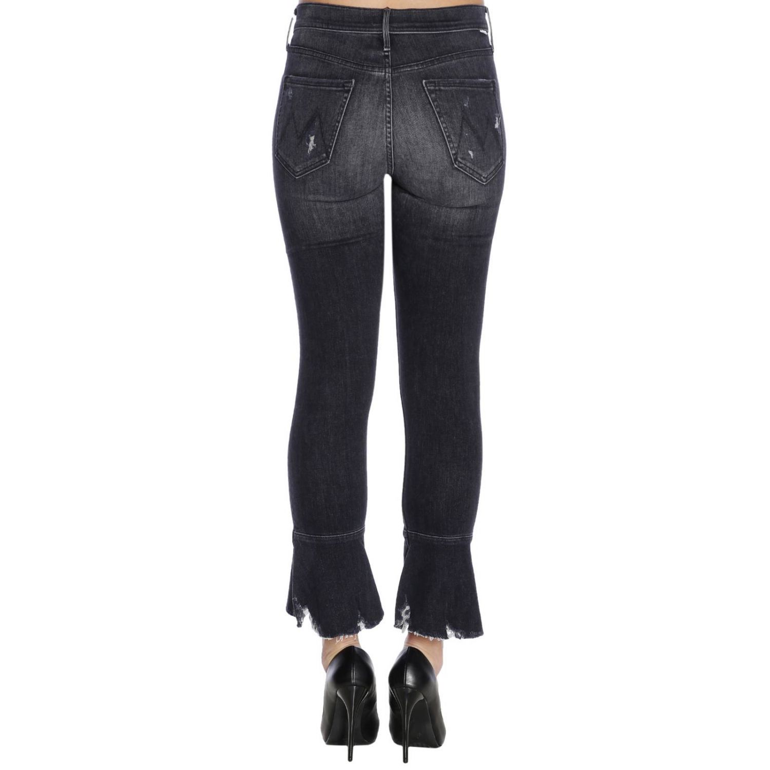 Mother Outlet: Jeans donna | Jeans Mother Donna Grigio | Jeans Mother 1213  394 Giglio IT