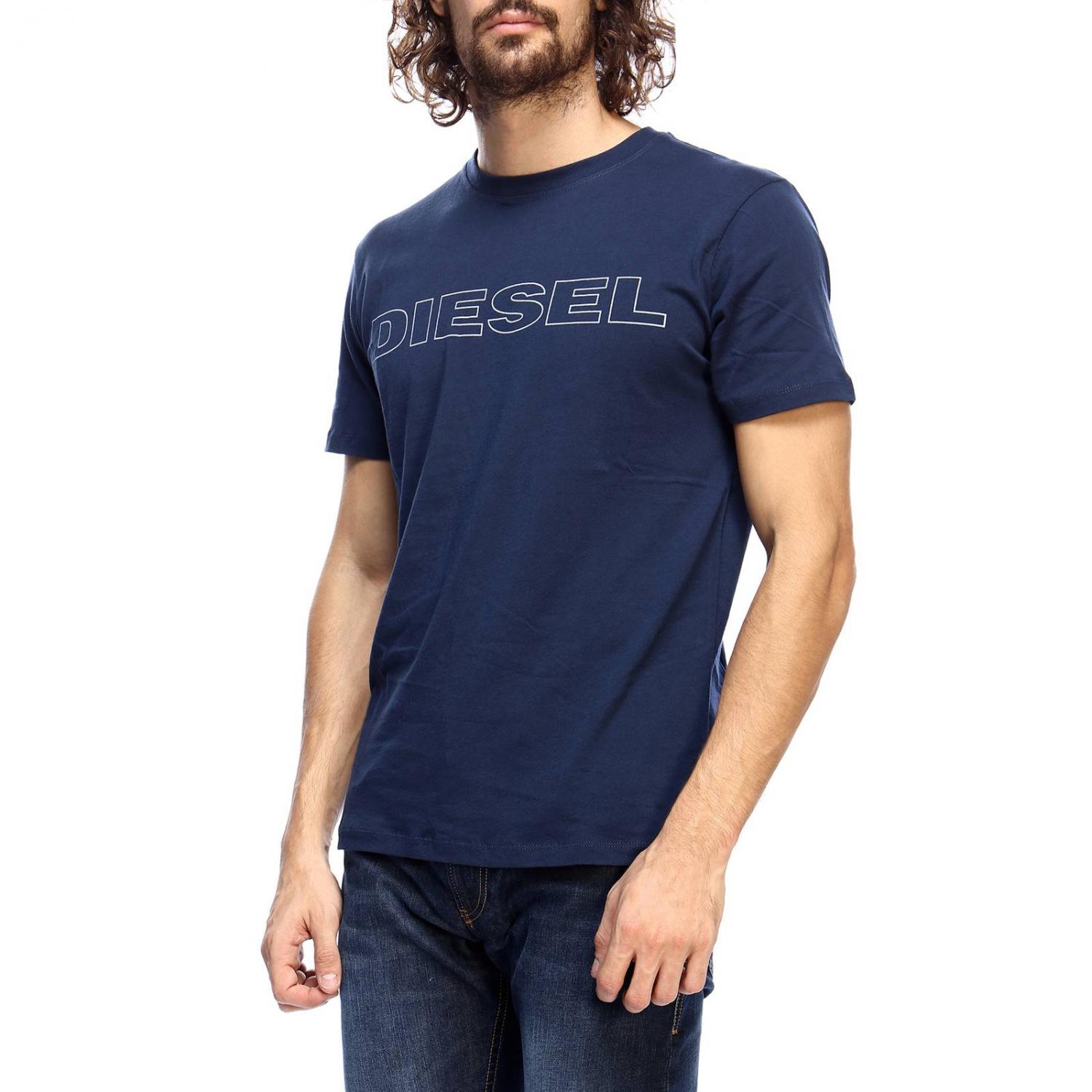 diesel navy t shirt