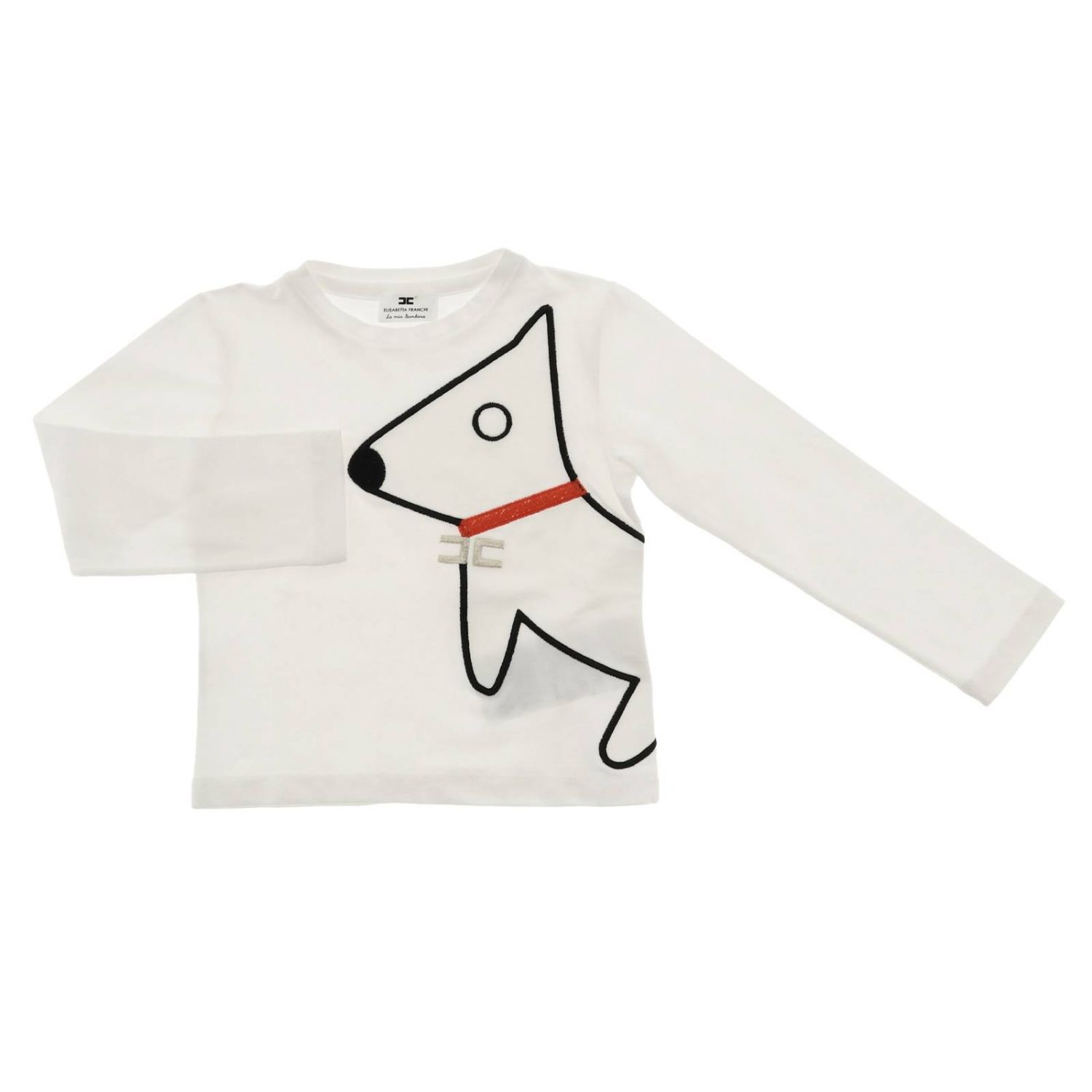 t shirt cuori elisabetta franchi