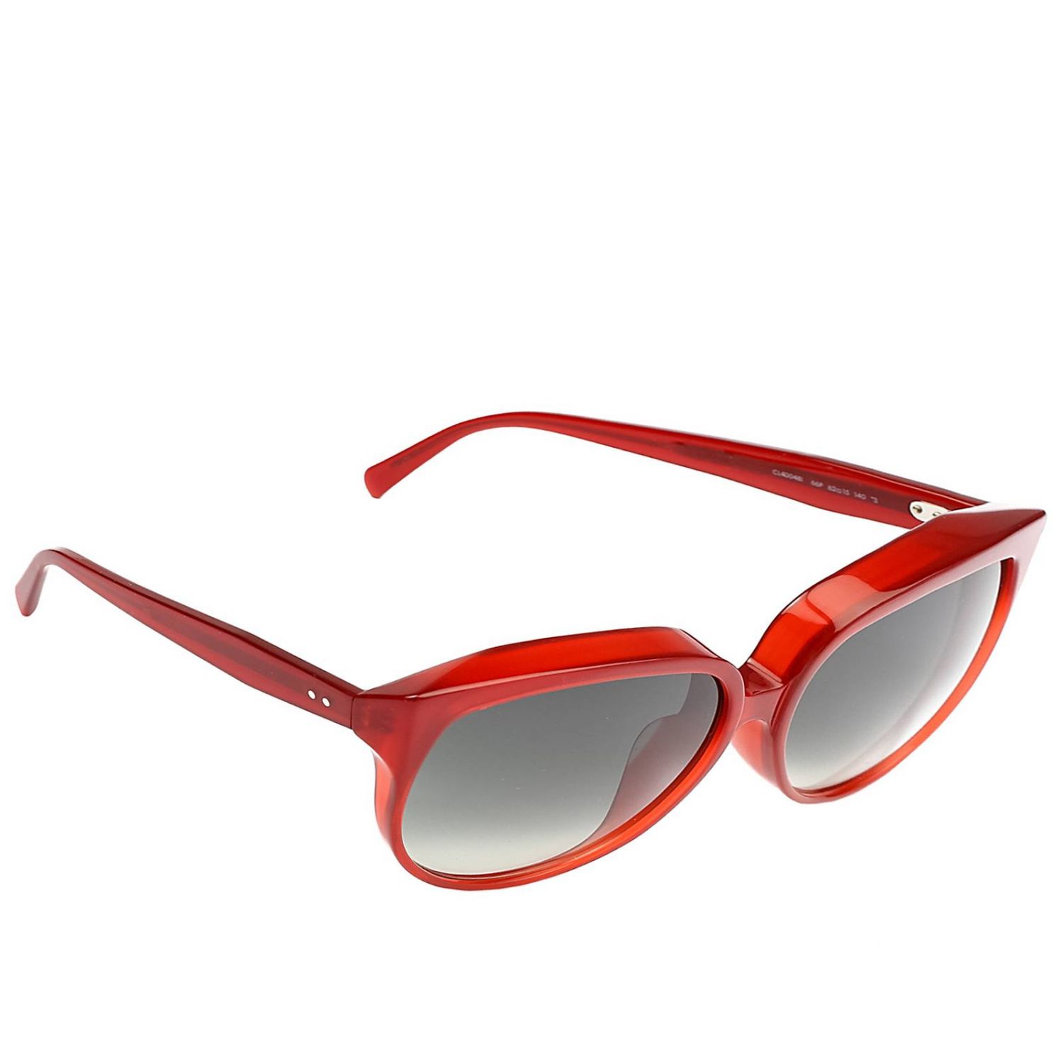 red celine glasses