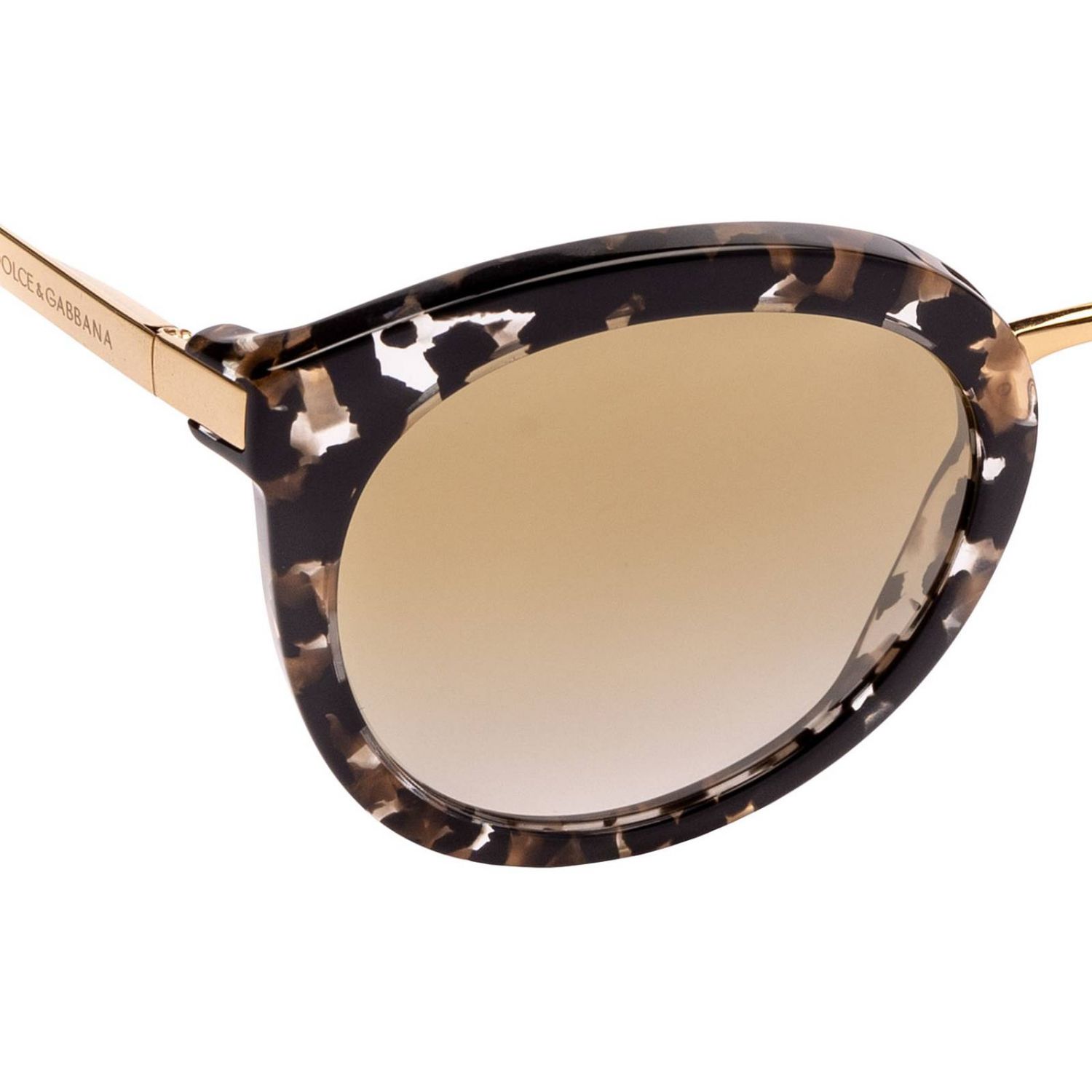 Dolce \u0026 Gabbana Outlet: Occhiali da sole DG 4268 in acetato e metallo -  Ambra | Occhiali Dolce \u0026 Gabbana DG4268 GIGLIO.COM