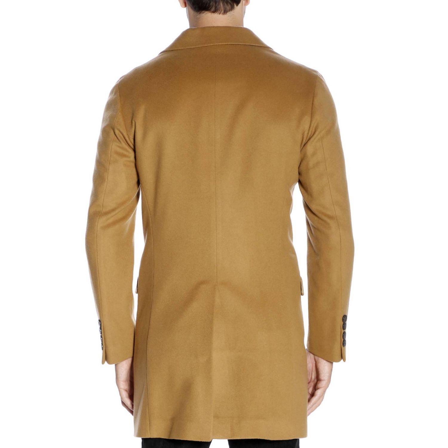 Пальто Brian Dales: Пальто Мужское Brian Dales желто-коричневый 3