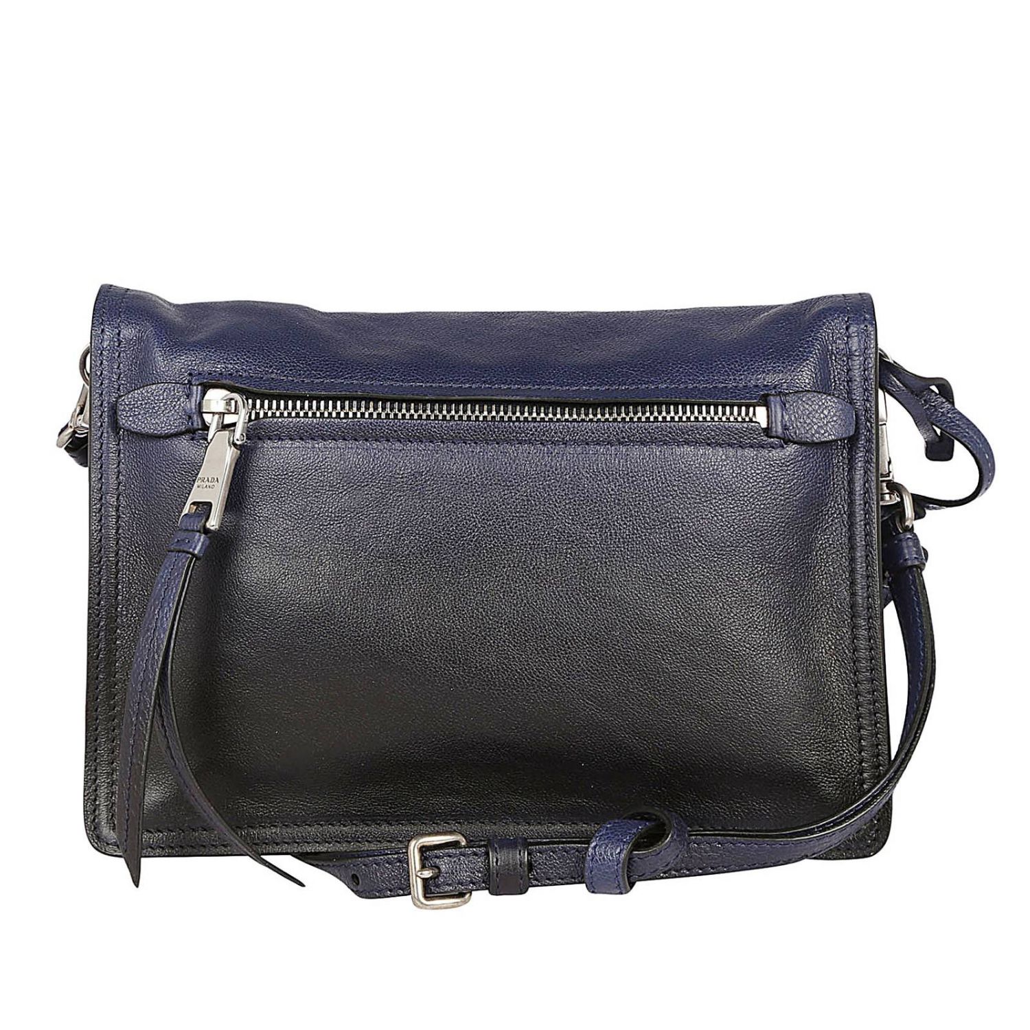 PRADA: Borse a tracolla donna - Blue | Borse A Tracolla Prada 1BD082 2CBO  GIGLIO.COM
