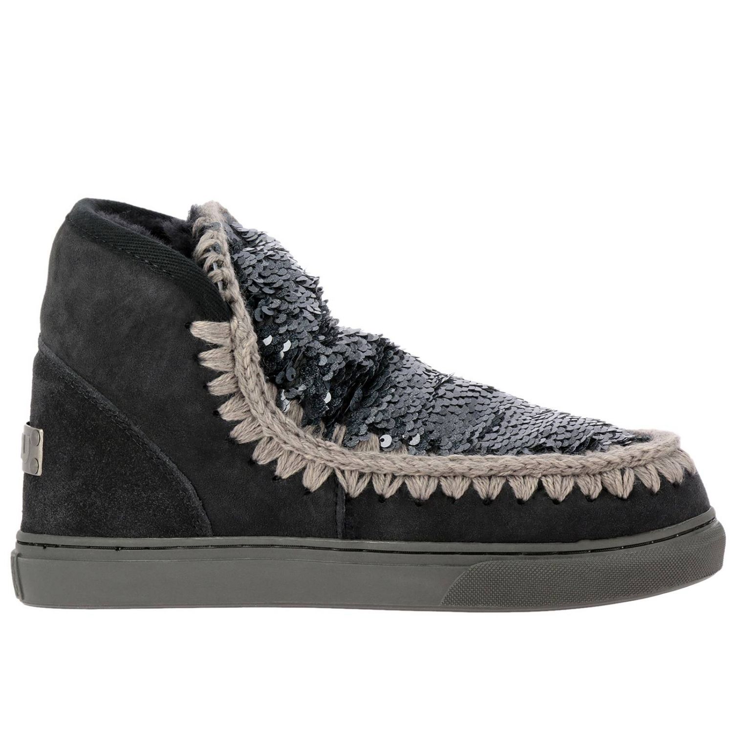 Mou Outlet: Botines planos mujer | Botines Planos Mou Mujer Azul Marino |  Botines Planos Mou ESKI SNEAKER SEQ GIGLIO.COM