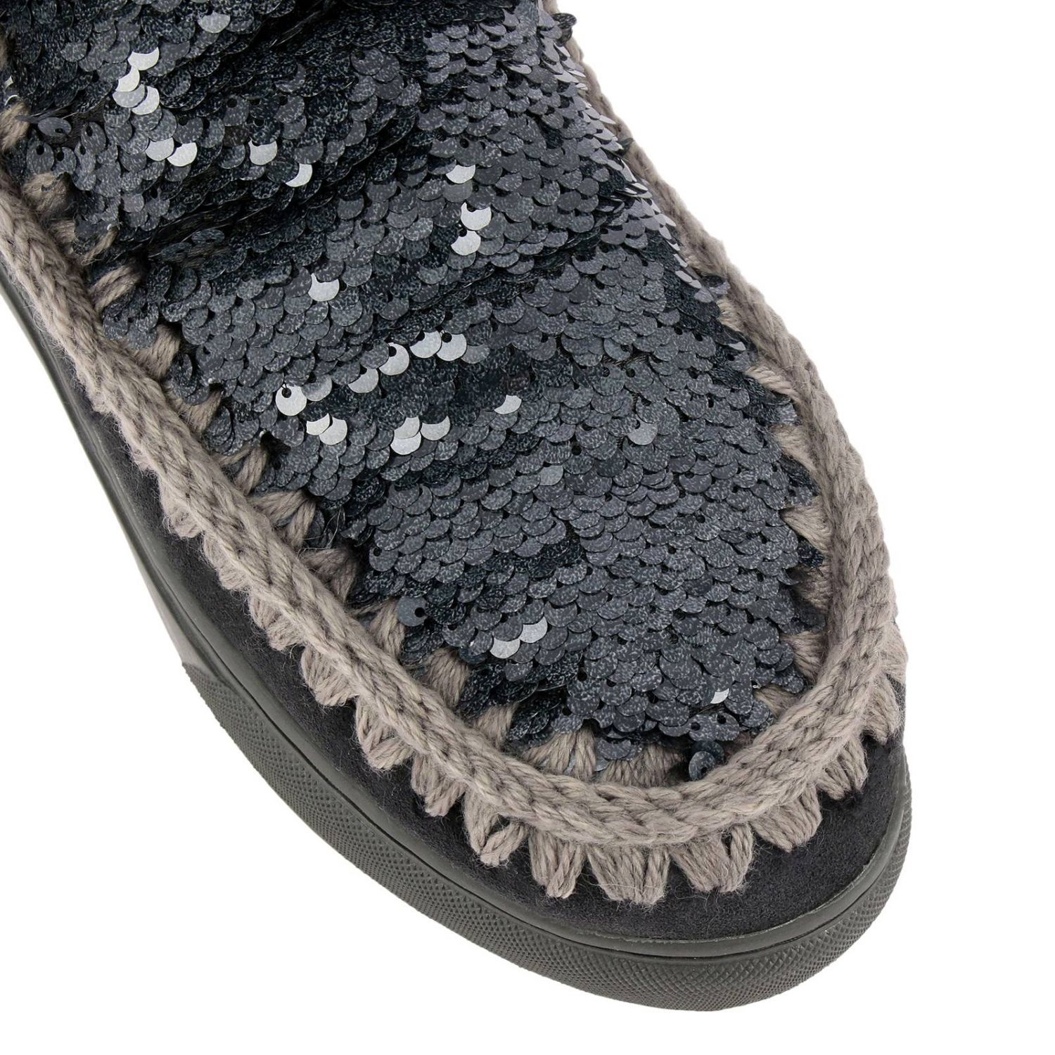 Mou Outlet: Botines planos mujer | Botines Planos Mou Mujer Azul Marino |  Botines Planos Mou ESKI SNEAKER SEQ GIGLIO.COM