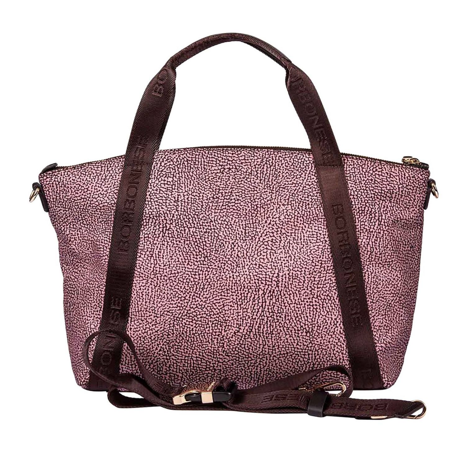 Borbonese Outlet: Handbag women - Pink | Handbag Borbonese 934357296  GIGLIO.COM