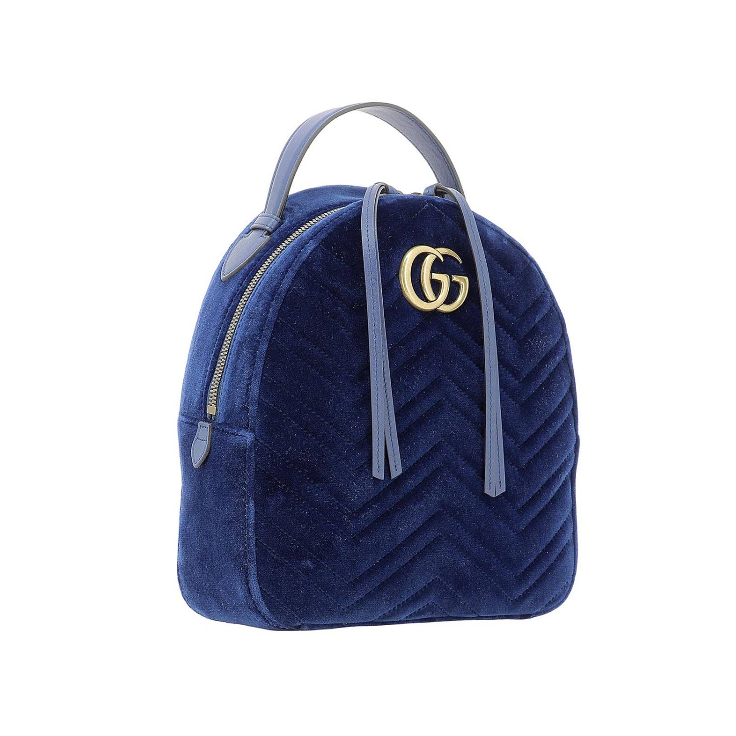 blue gucci backpack men