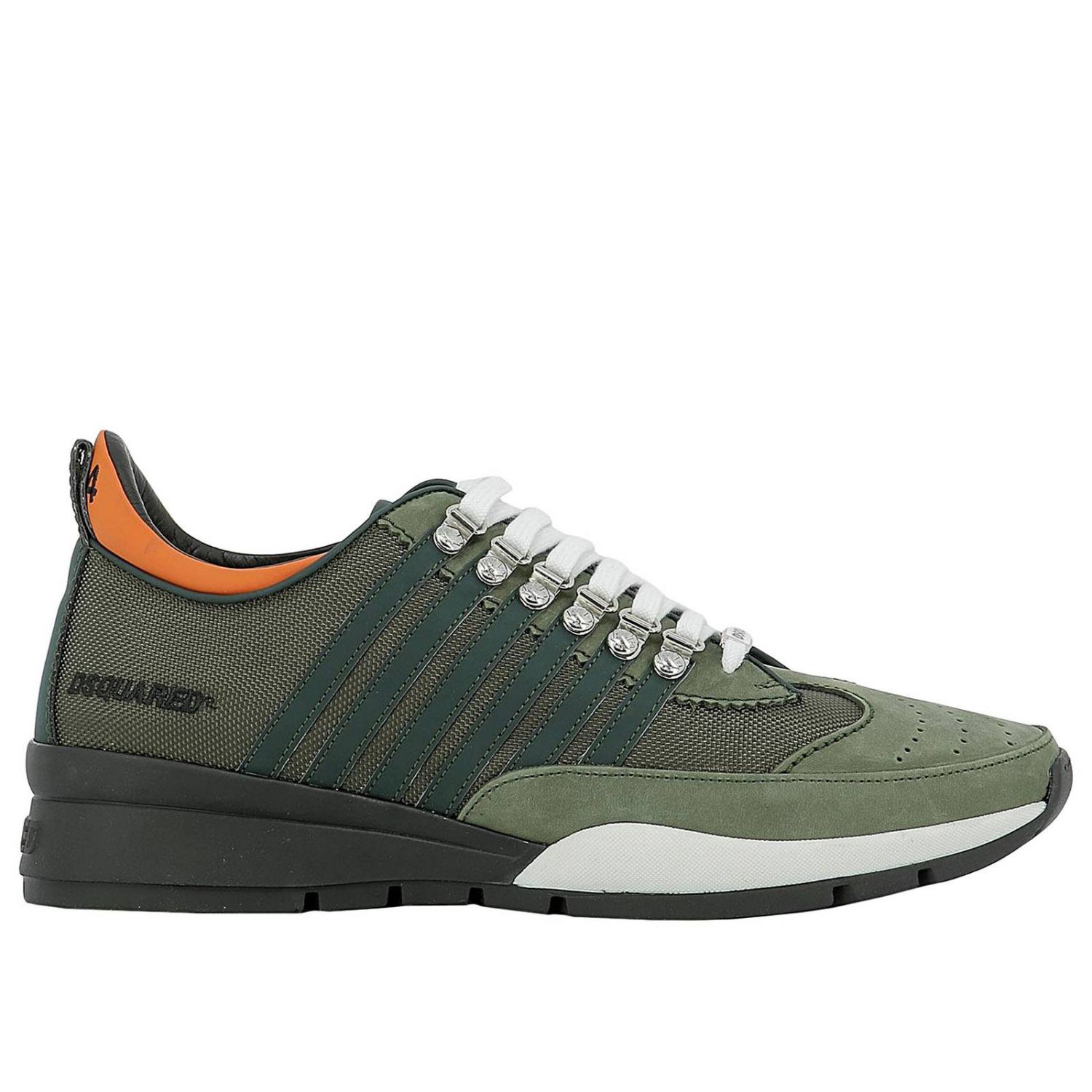 Dsquared2 Outlet: Sneakers men - Green | Sneakers Dsquared2 ...