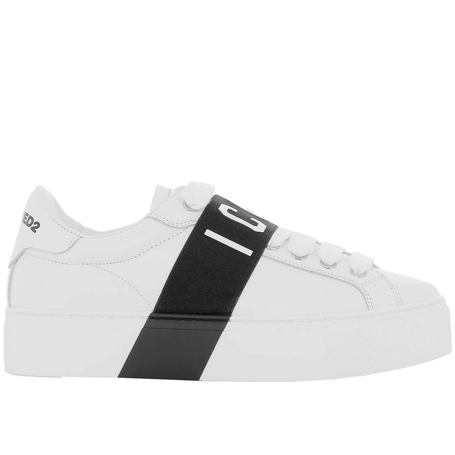 kunstmest Eigenlijk minstens Dsquared2 Outlet: sneakers for woman - White | Dsquared2 sneakers  SNW002206500001 online on GIGLIO.COM