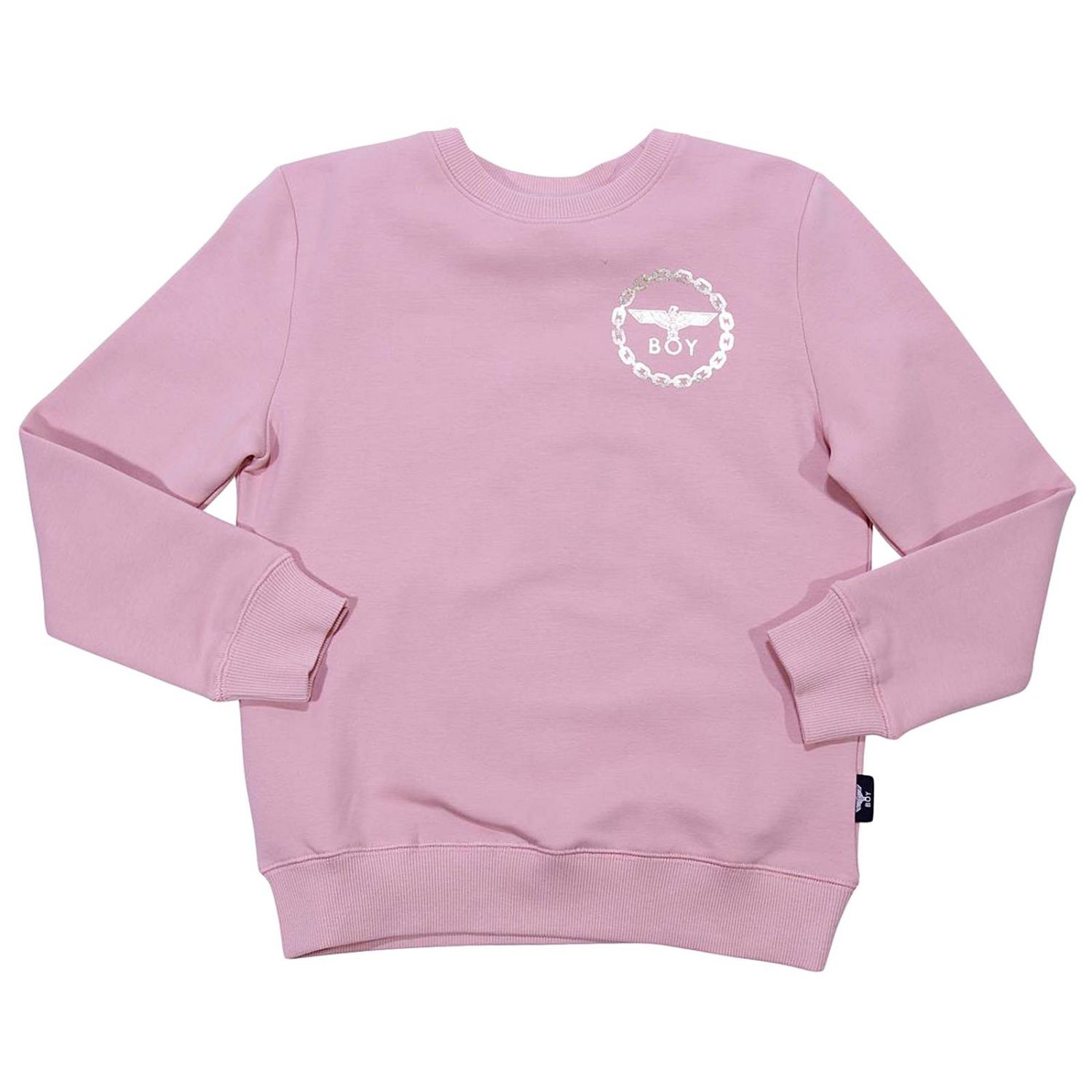 pink boy sweater