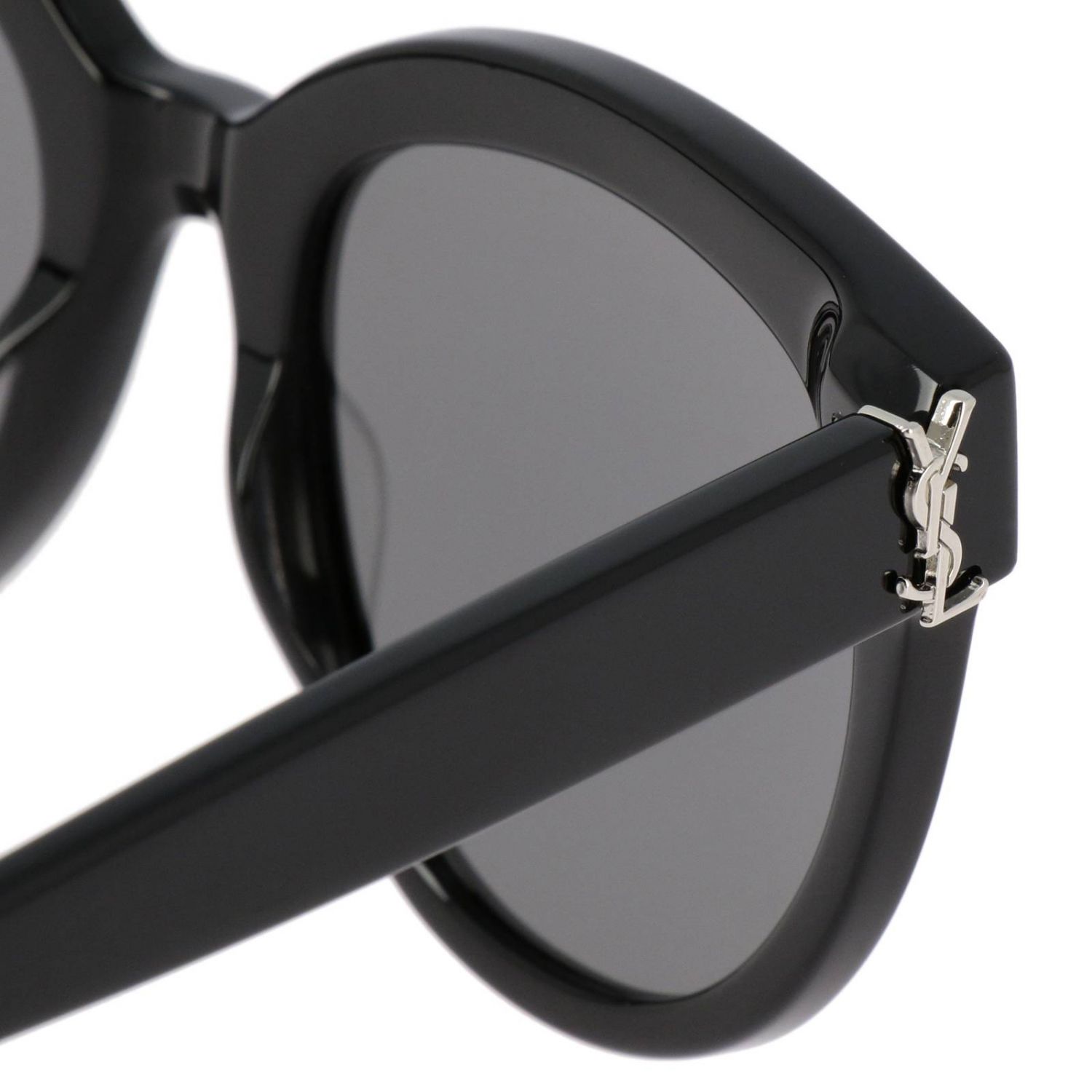 SAINT LAURENT: Sunglasses women | Glasses Saint Laurent Women Silver | Glasses Saint Laurent SL 