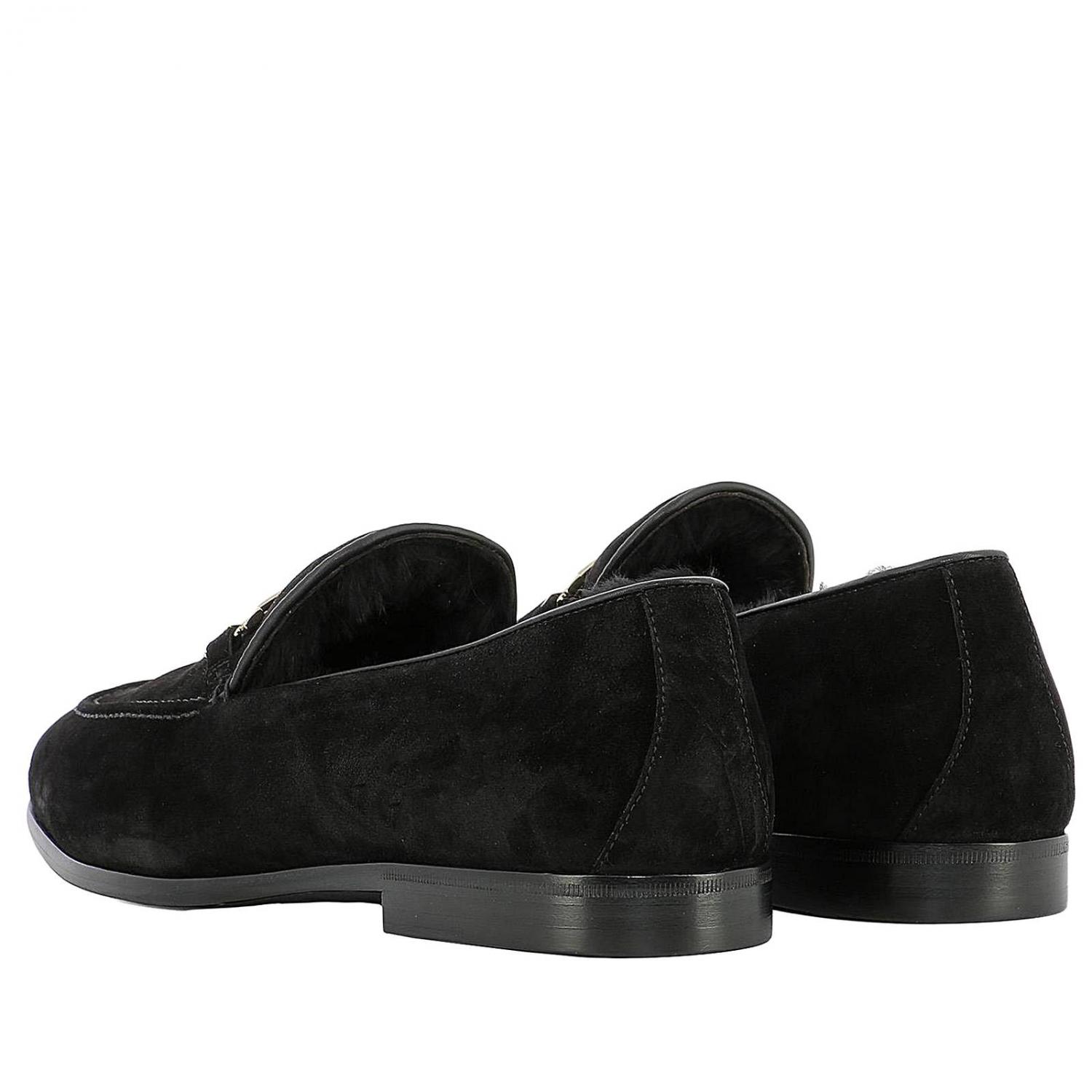 jimmy choo marti velvet loafers