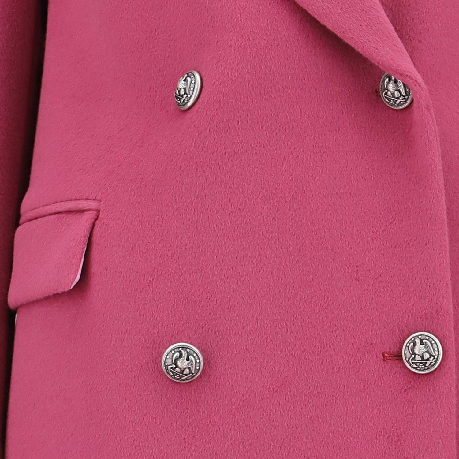 Tagliatore Outlet: coat for woman - Pink | Tagliatore coat JOLE D7018 ...