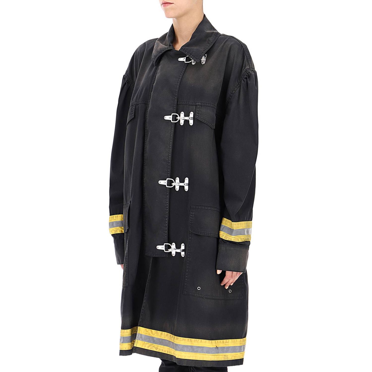 Calvin Klein 205W39Nyc Outlet: coat for woman - Black | Calvin 