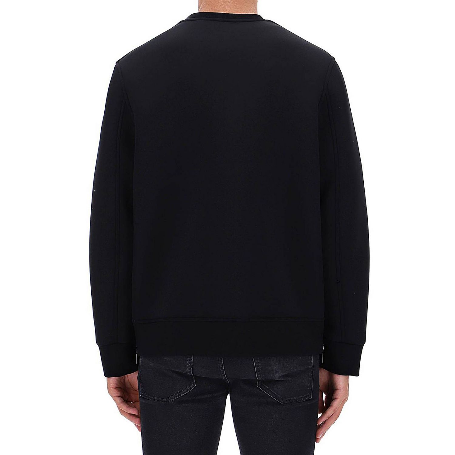 neil barrett black sweatshirt