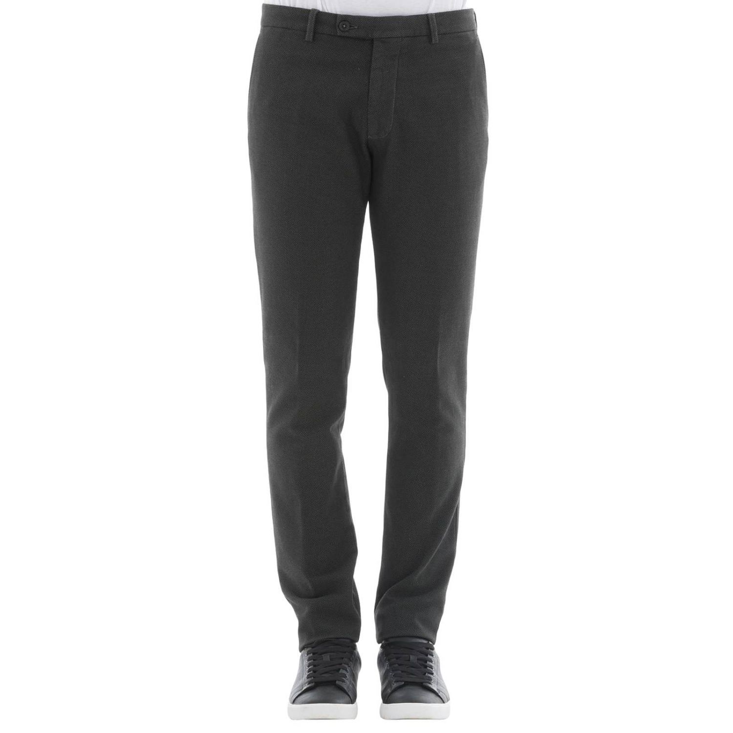 Berwick Outlet: pants for man - Green | Berwick pants SC REG online at ...
