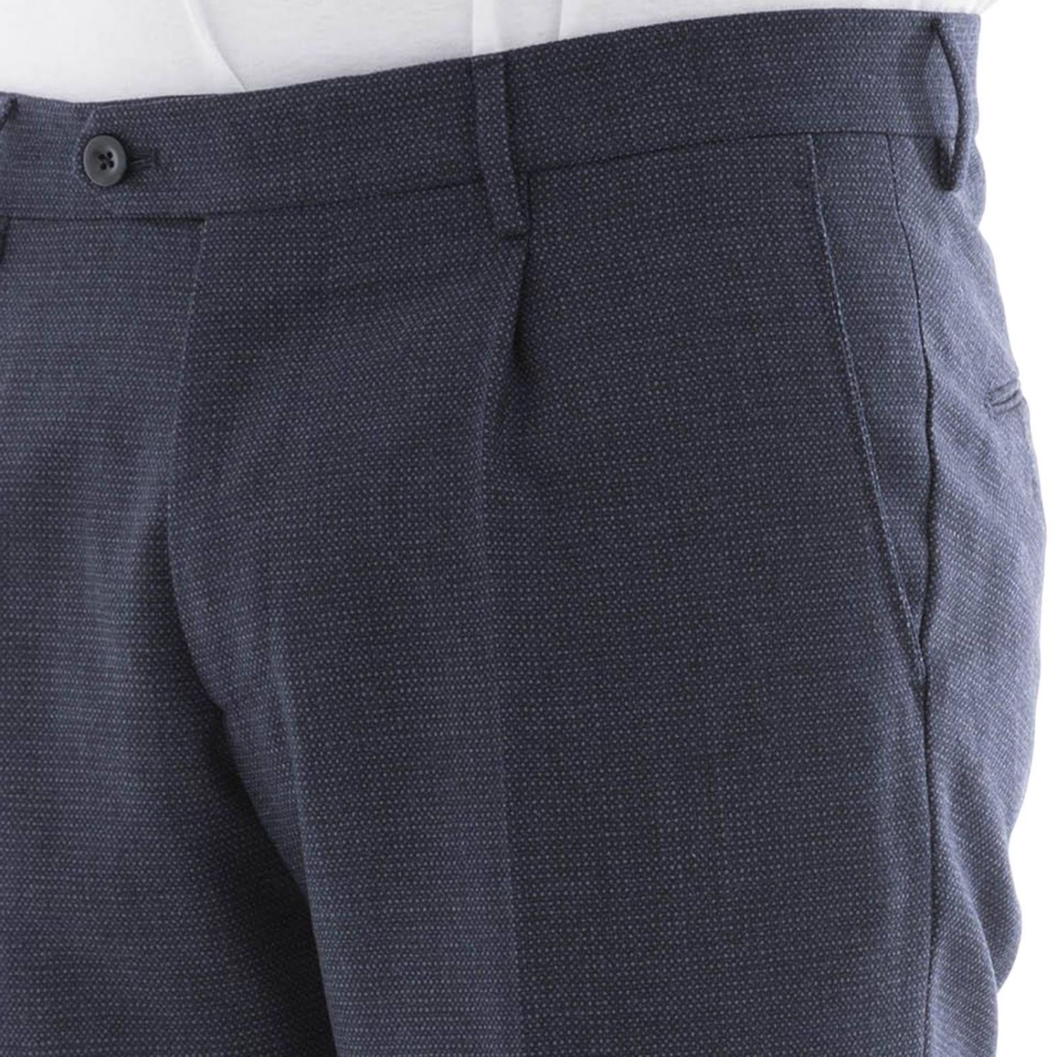 Berwick Outlet: Pants men | Pants Berwick Men Blue | Pants Berwick ...