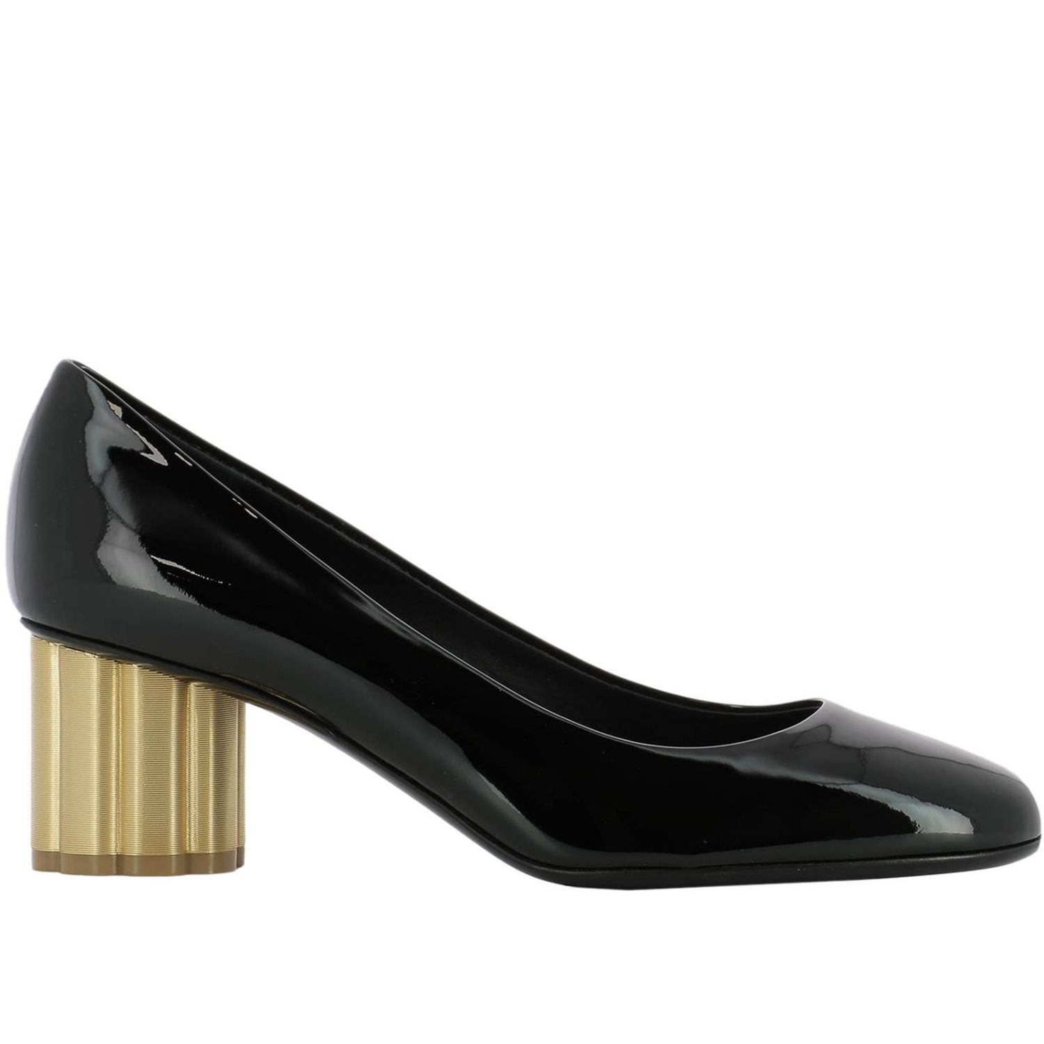 Salvatore Ferragamo Outlet: High heel shoes women - Black | High Heel ...