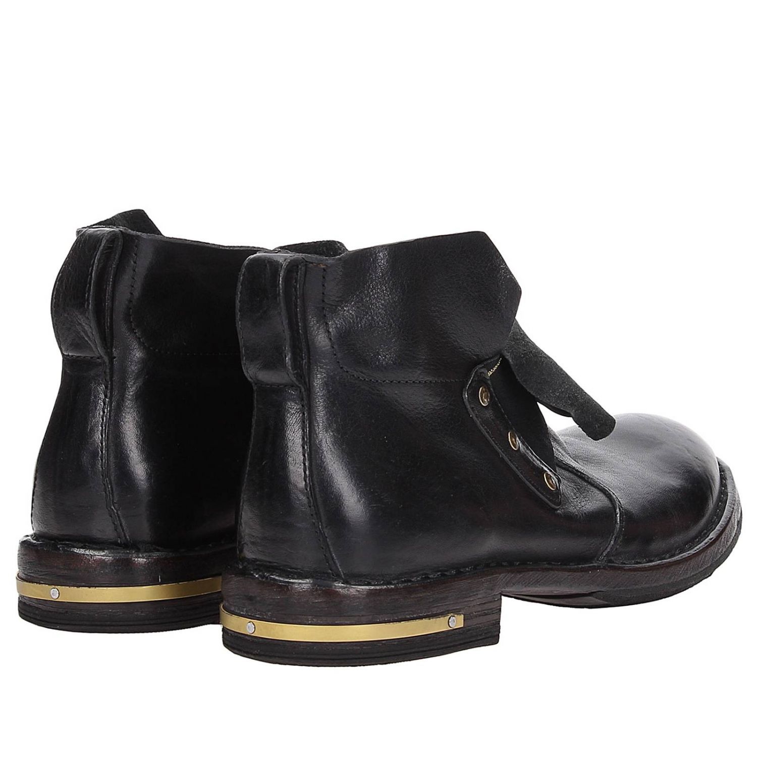 Moma Outlet: Flat booties women - Black | Flat Booties Moma 81806 ...