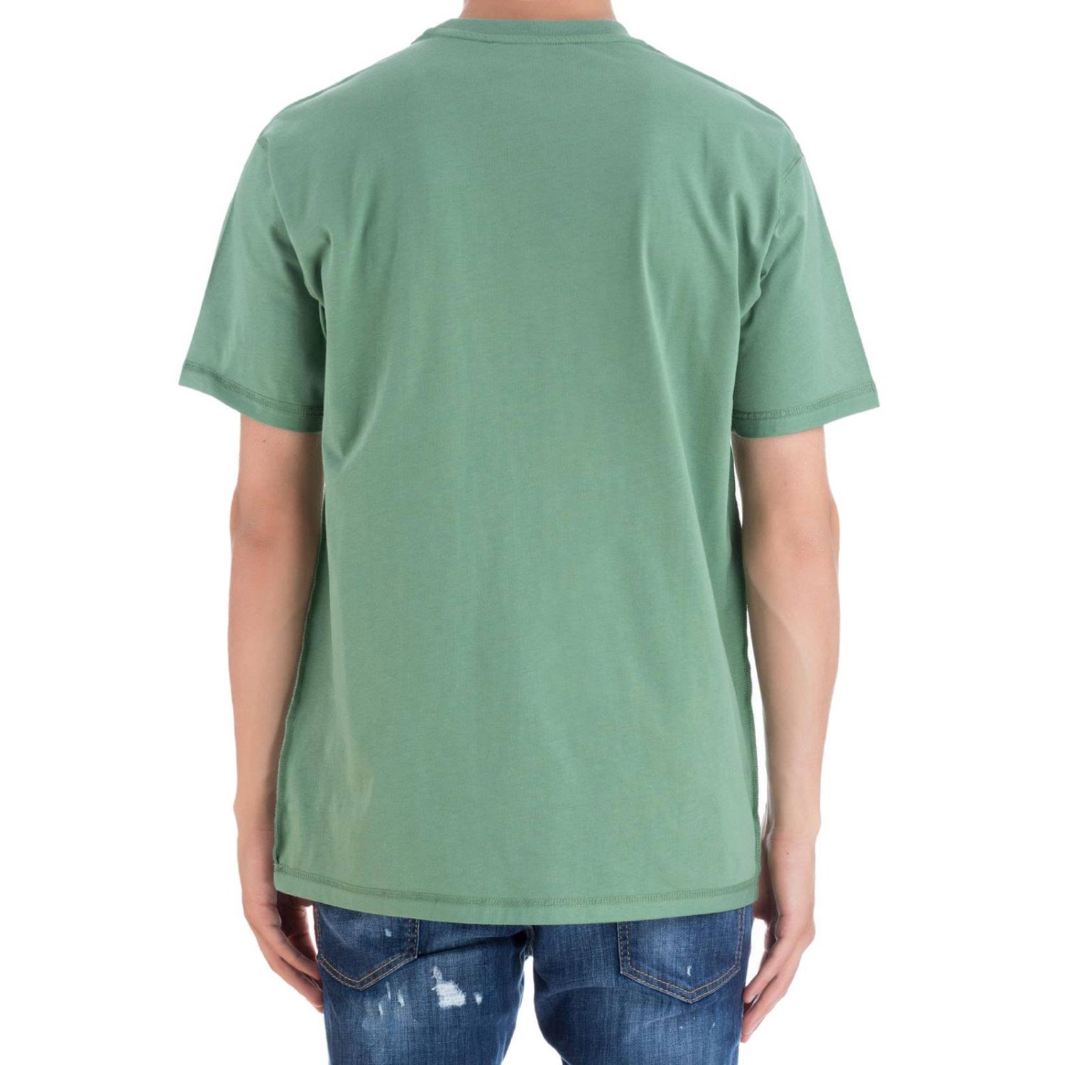 032C Outlet: T-shirt men | T-Shirt 032C Men Green | T-Shirt 032C 20 BMC ...