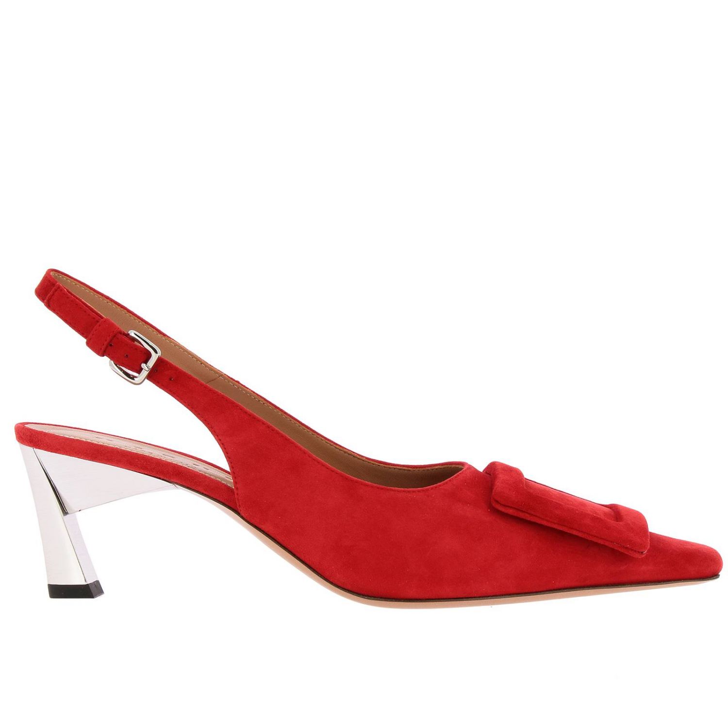 Marni Outlet: Flat shoes women | Flat Shoes Marni Women Red | Flat ...