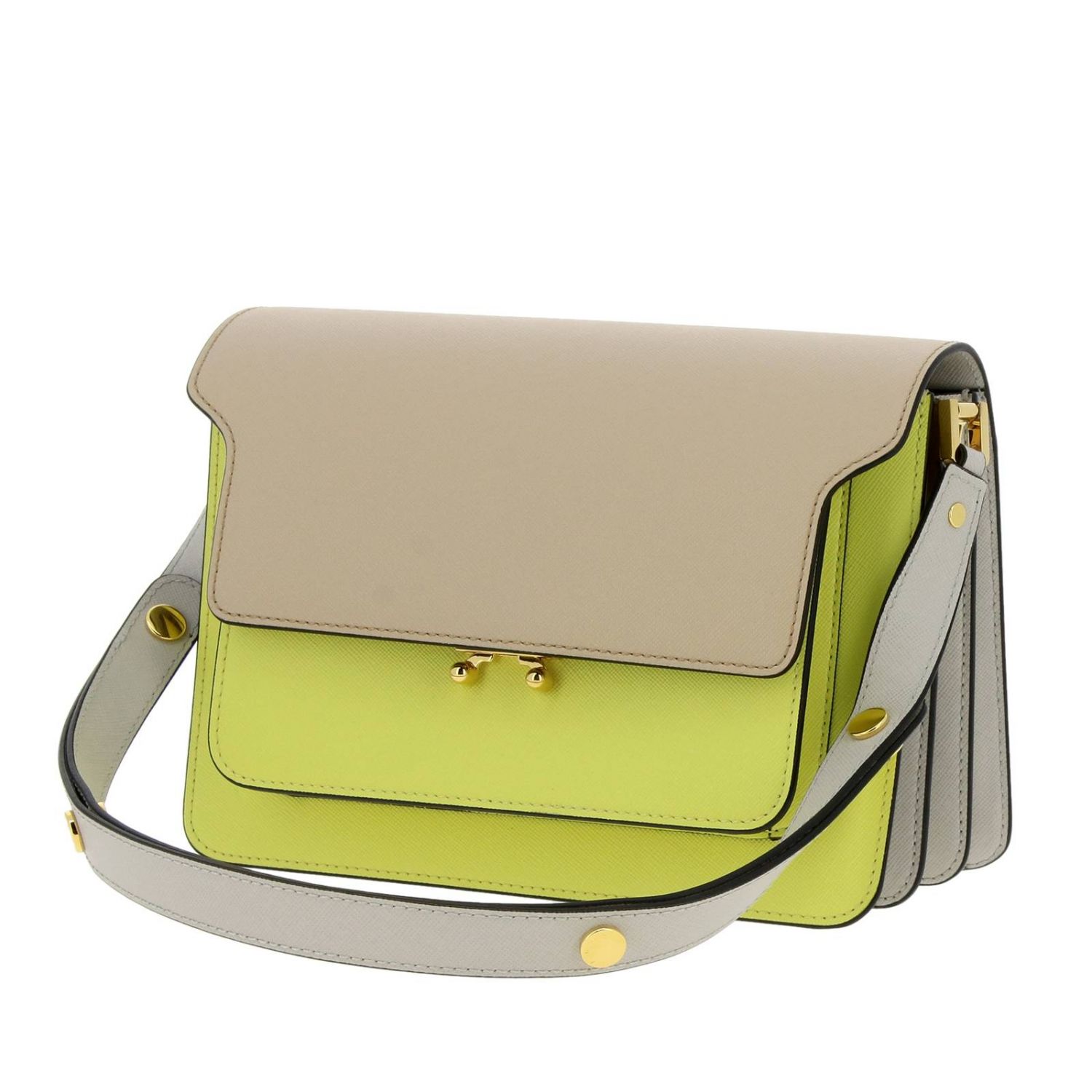 Marni Outlet Shoulder bag women Crossbody Bags Marni Women Yellow
