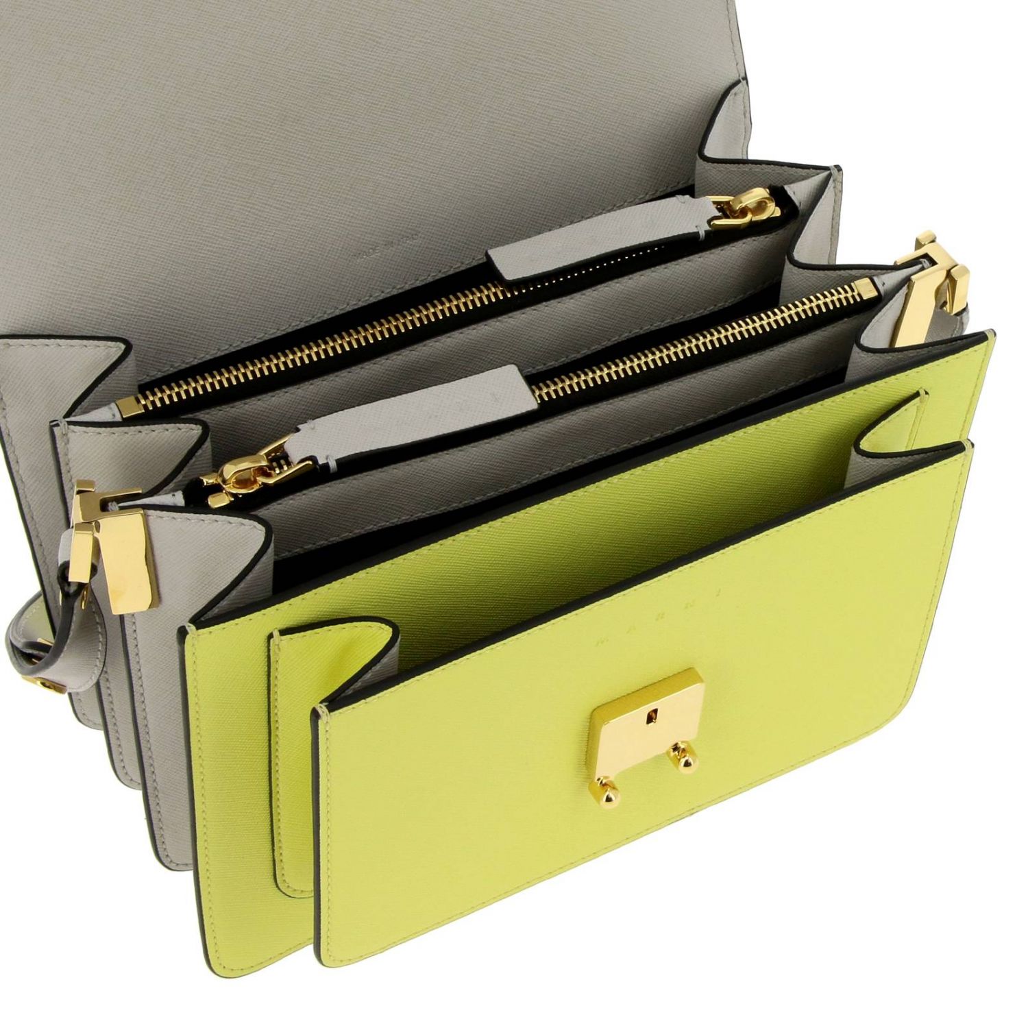 Marni Outlet Shoulder bag women Yellow Crossbody Bags Marni