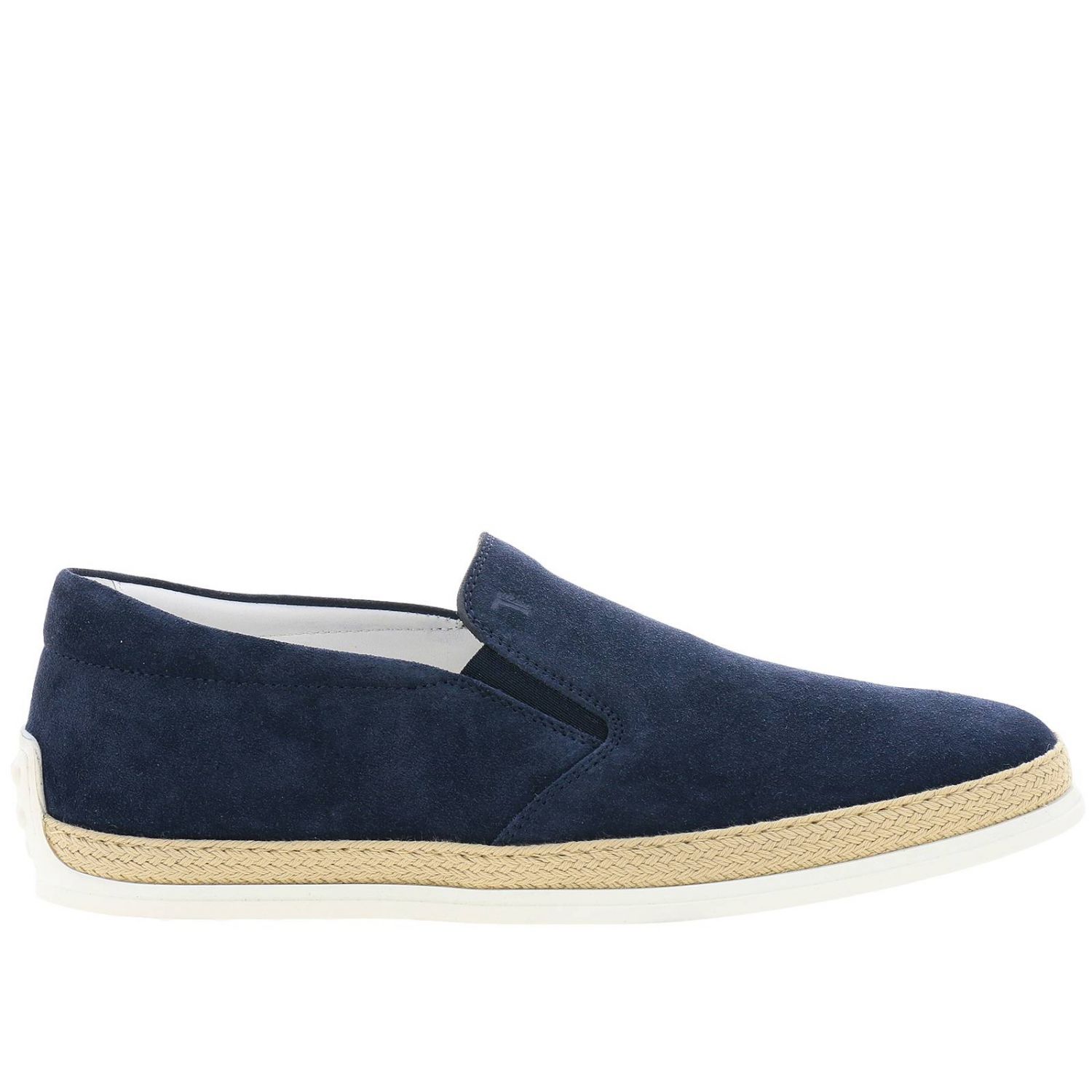 TOD'S: sneakers for man - Blue | Tod's sneakers XXM0TV0K900 RE0 online ...