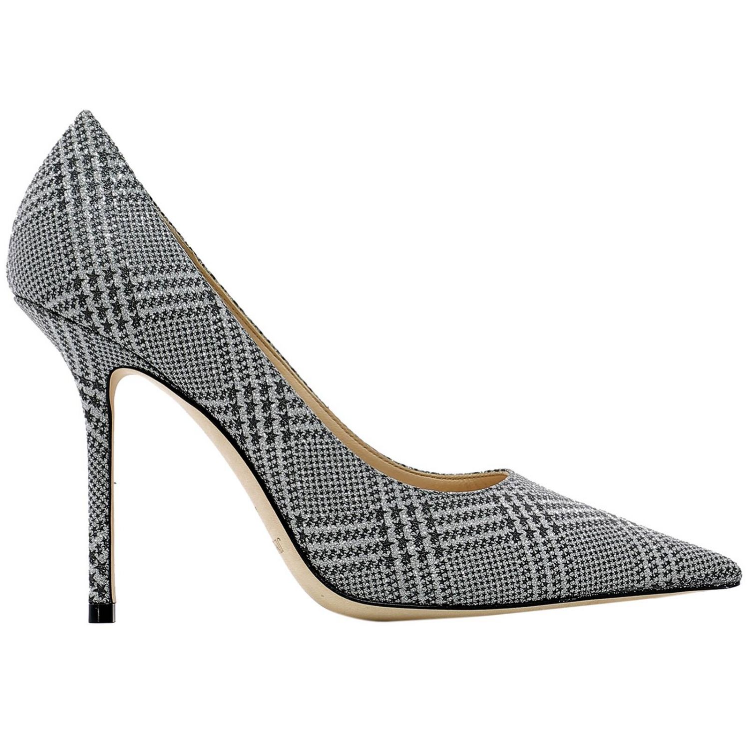 Jimmy Choo Outlet: court shoes for women - Silver | Jimmy Choo court ...