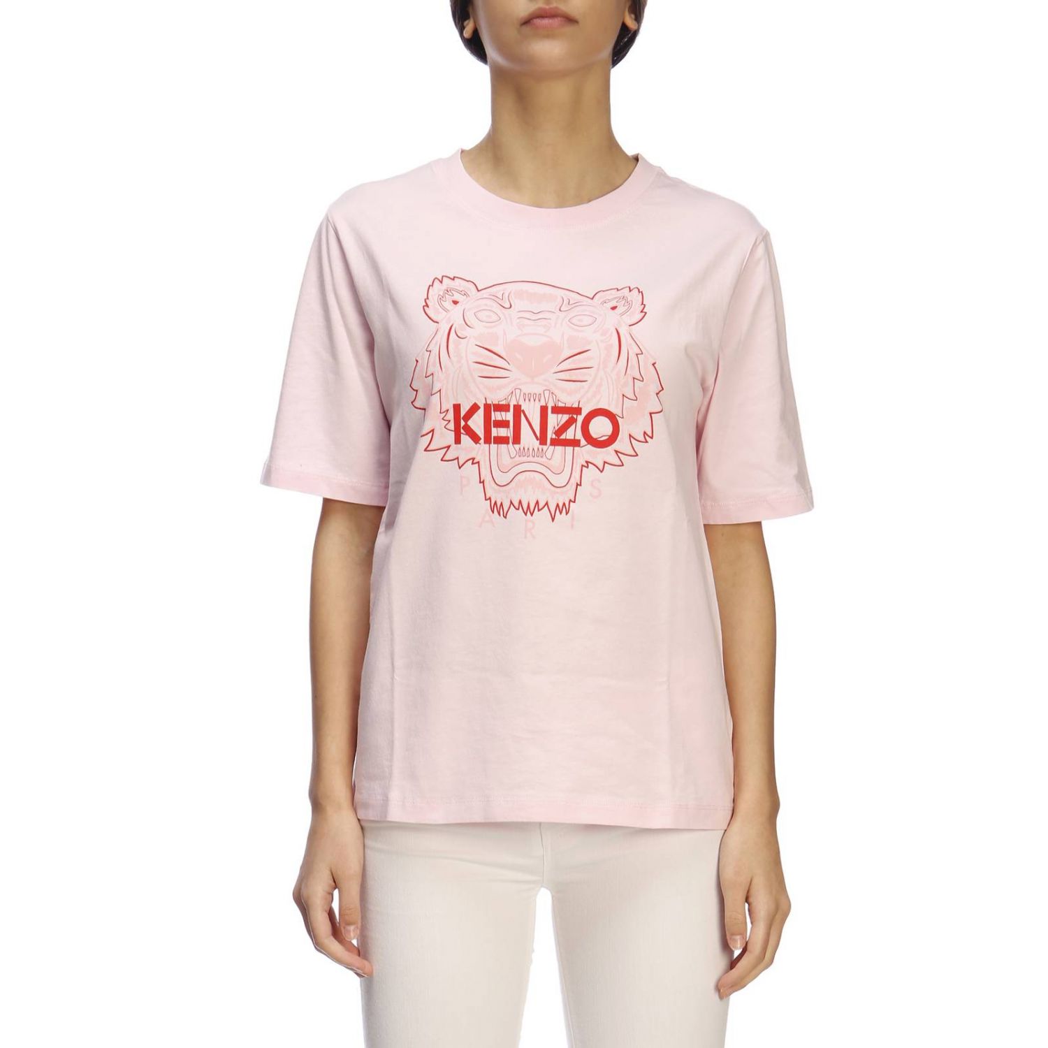 kenzo shirt women pink