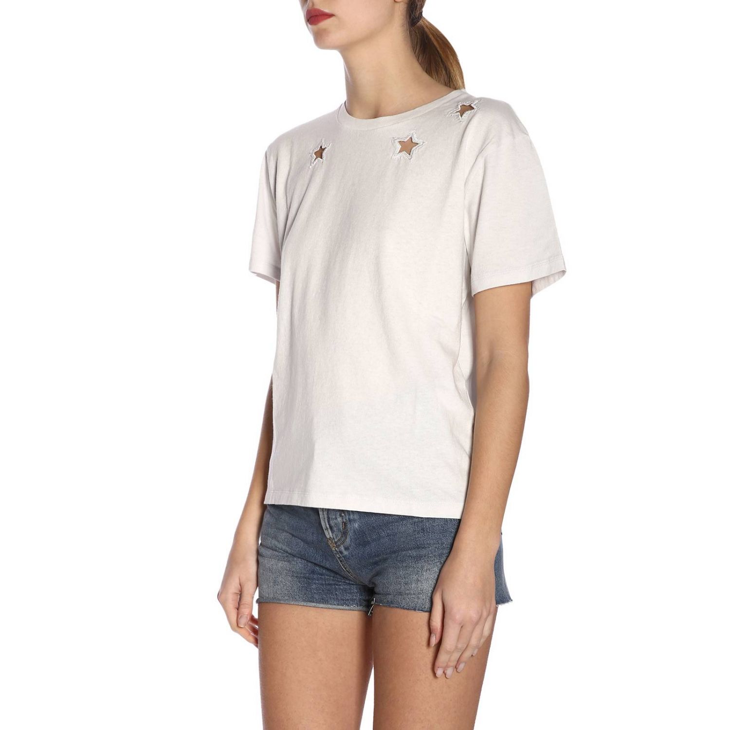 SAINT LAURENT: T-shirt women | T-Shirt Saint Laurent Women White | T