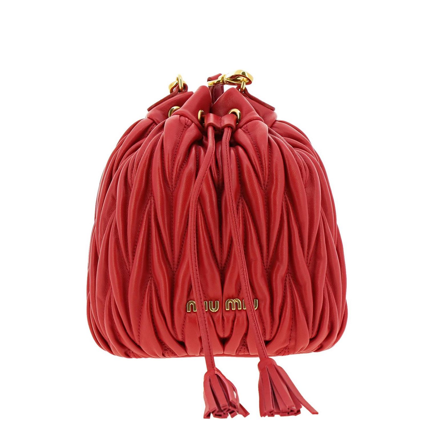 MIU MIU handbag for woman Red Miu Miu handbag 5BE014 N88 online on