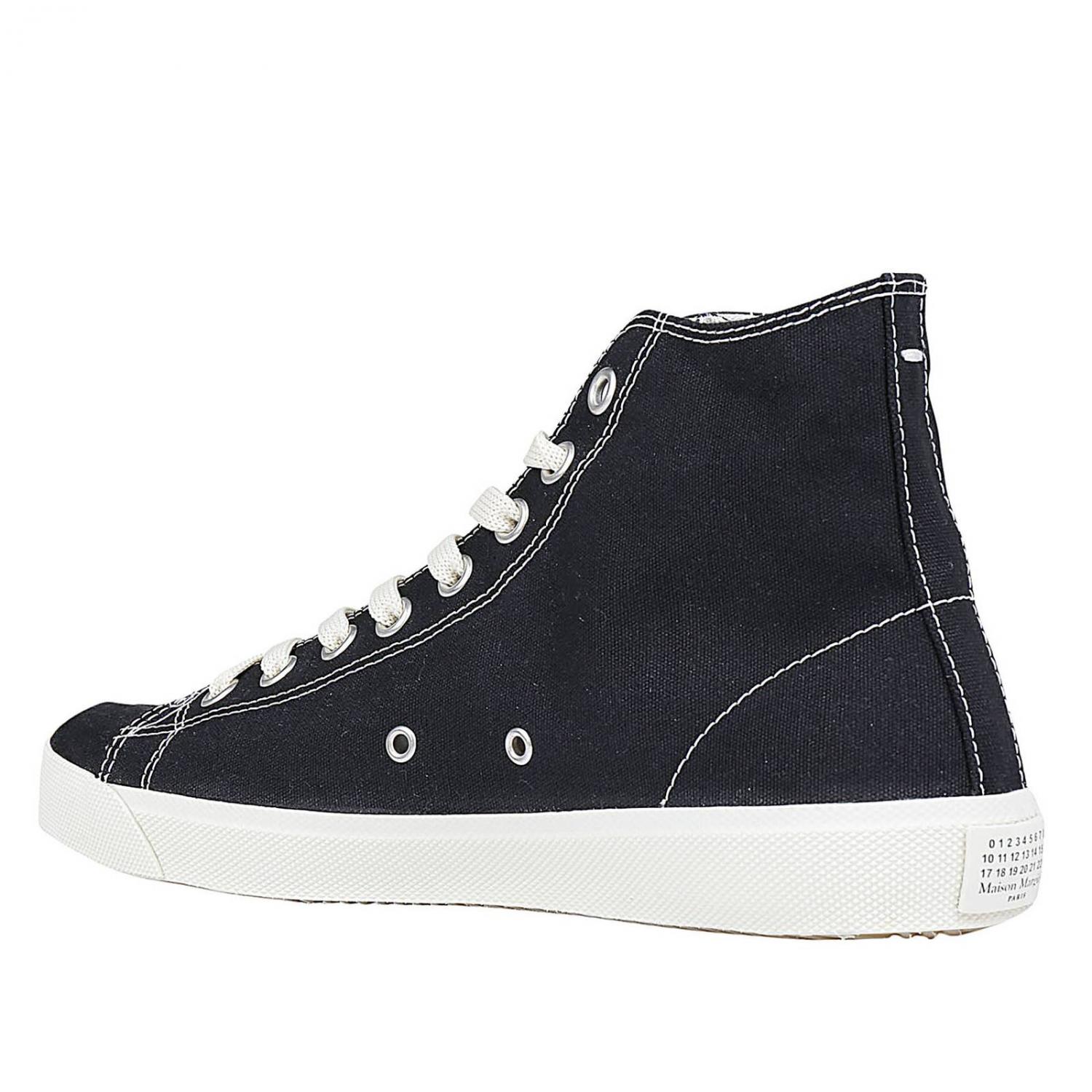 Maison Margiela Outlet: Sneakers men - Black | Sneakers Maison Margiela ...