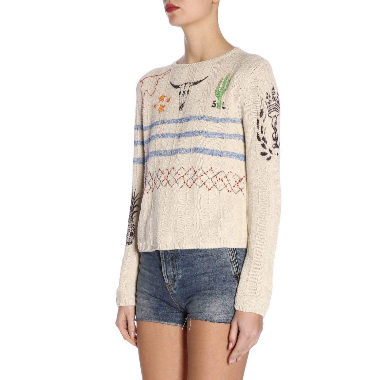 ysl sweater women's