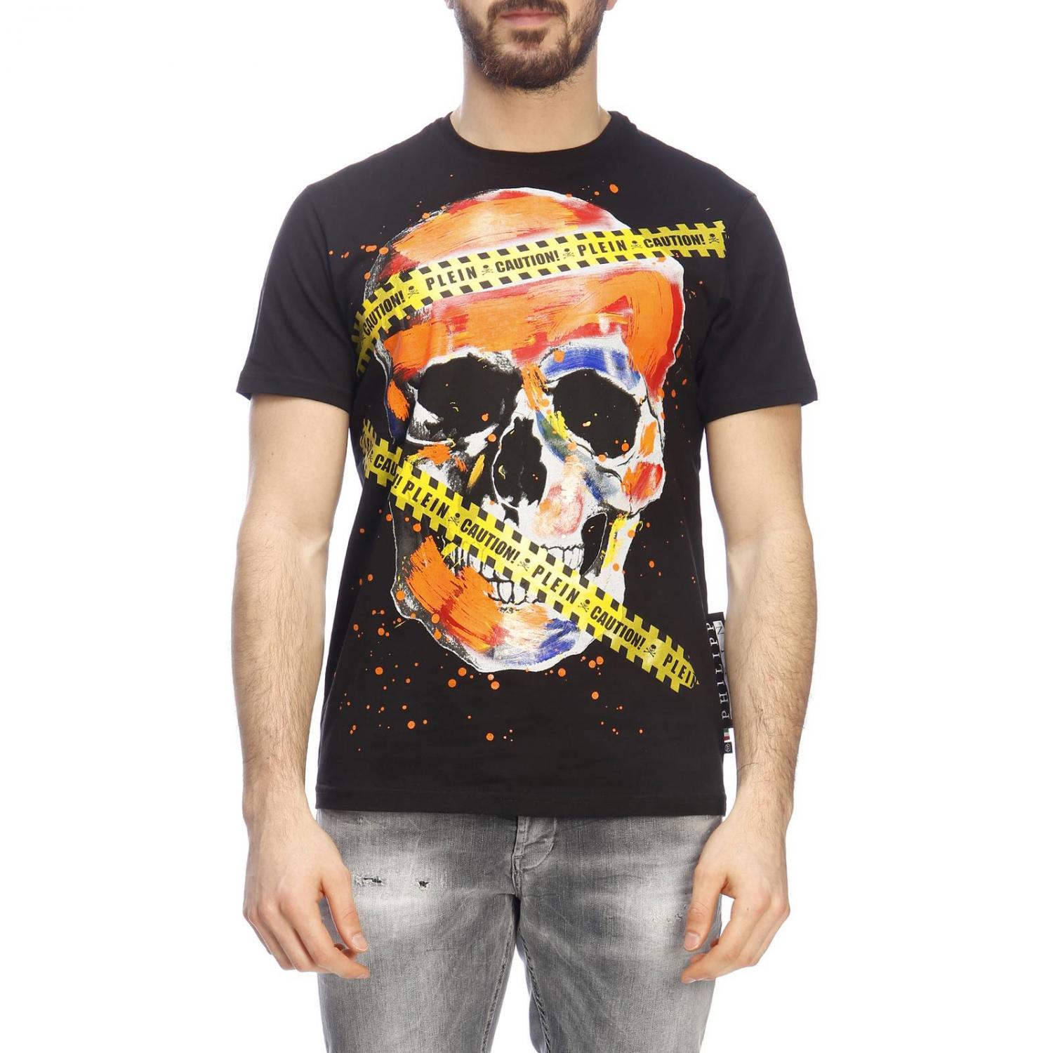 philipp plein t shirt orange