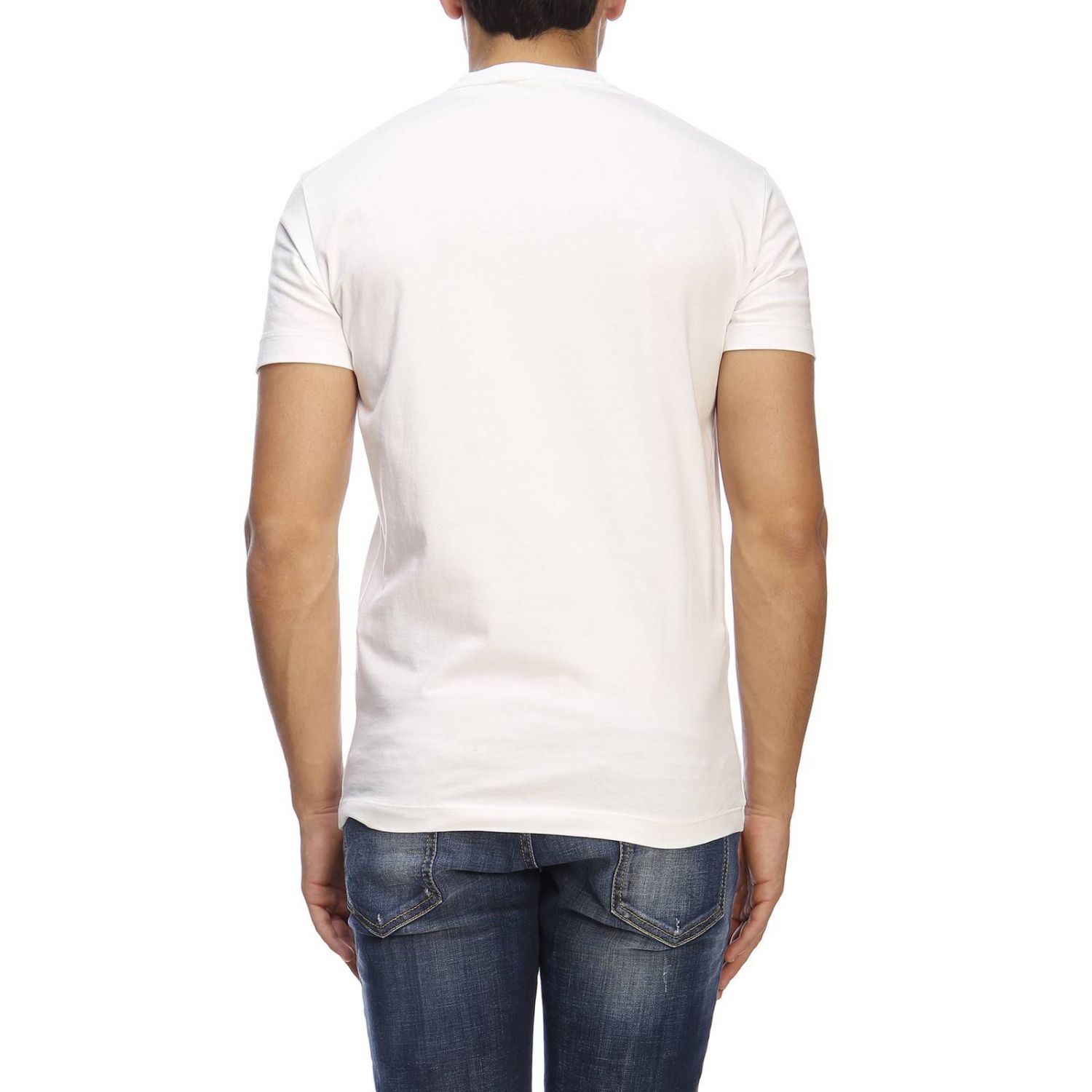 Dsquared2 Outlet: T-shirt men | T-Shirt Dsquared2 Men White | T-Shirt ...