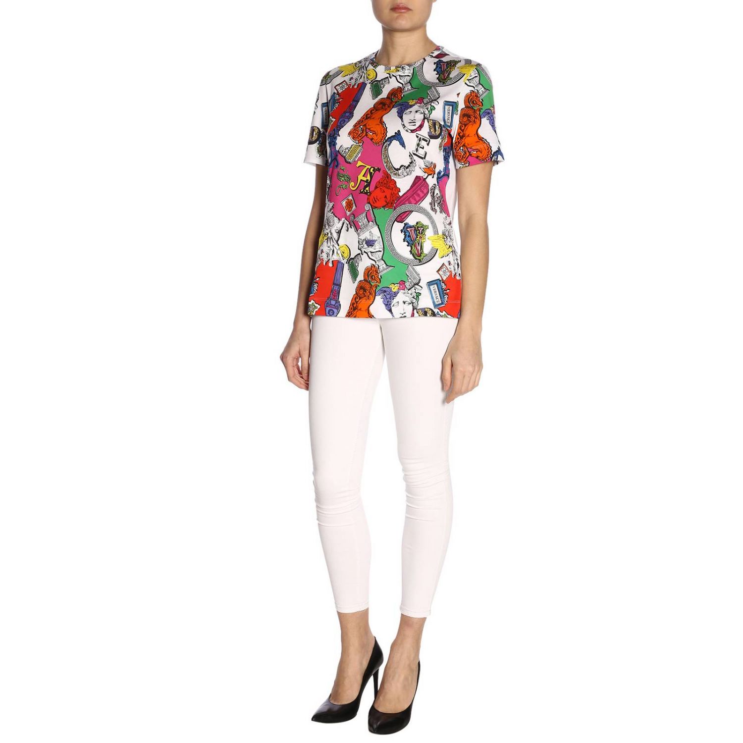 versace white sweater