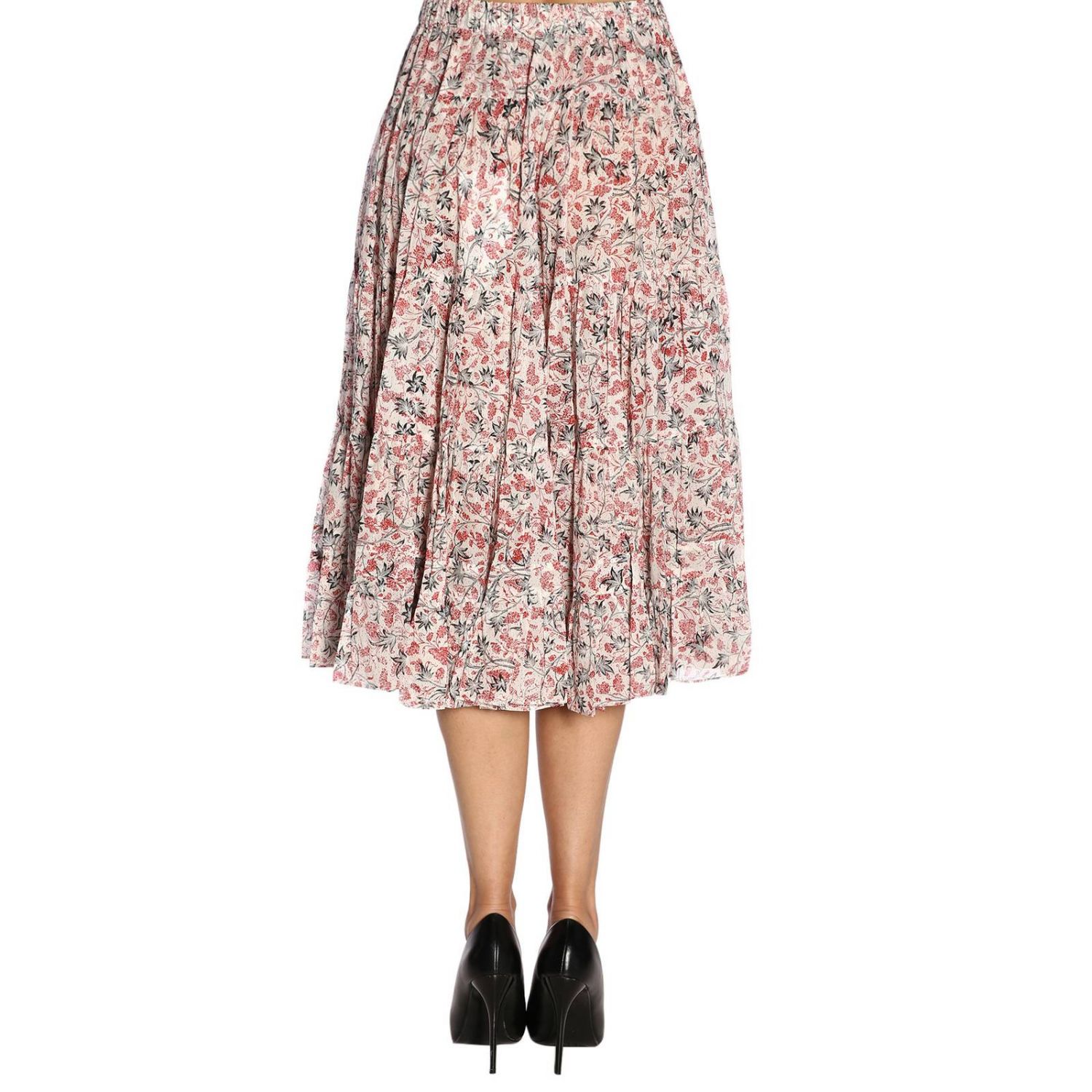 Isabel Marant Etoile Outlet: Skirt women - Ecru | Skirt Isabel Marant ...