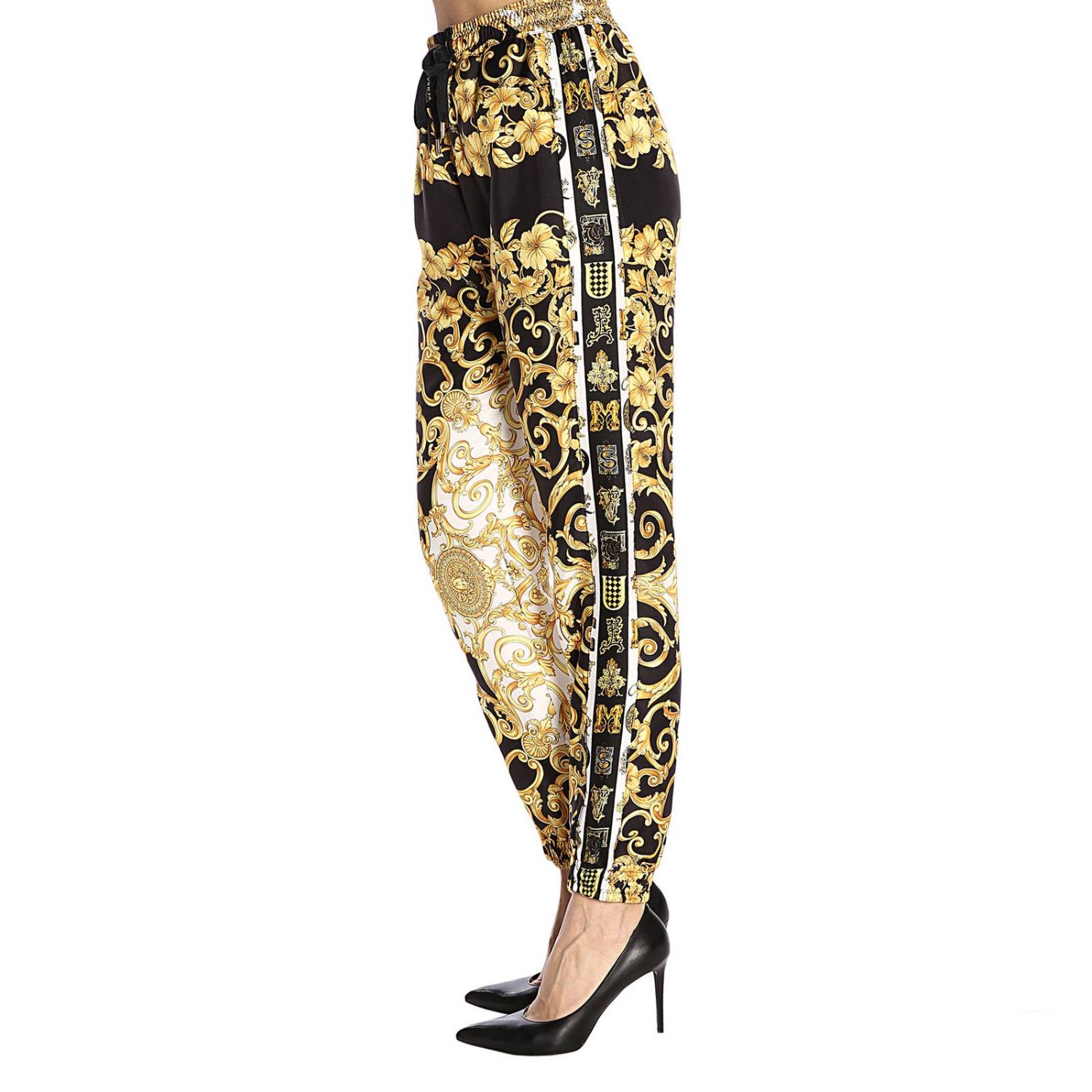 Versace Outlet Pants women Black Pants Versace A81682 A228617