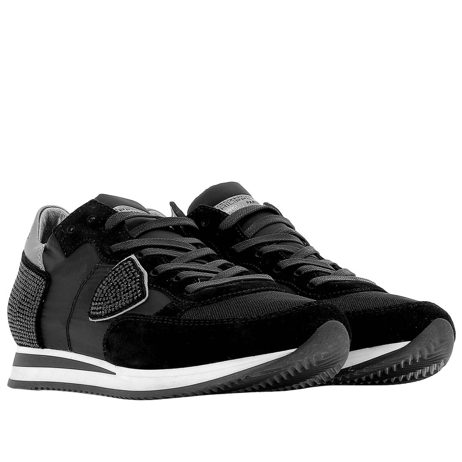 PHILIPPE MODEL: Shoes women - Black | Sneakers Philippe Model TRLD SD13 ...