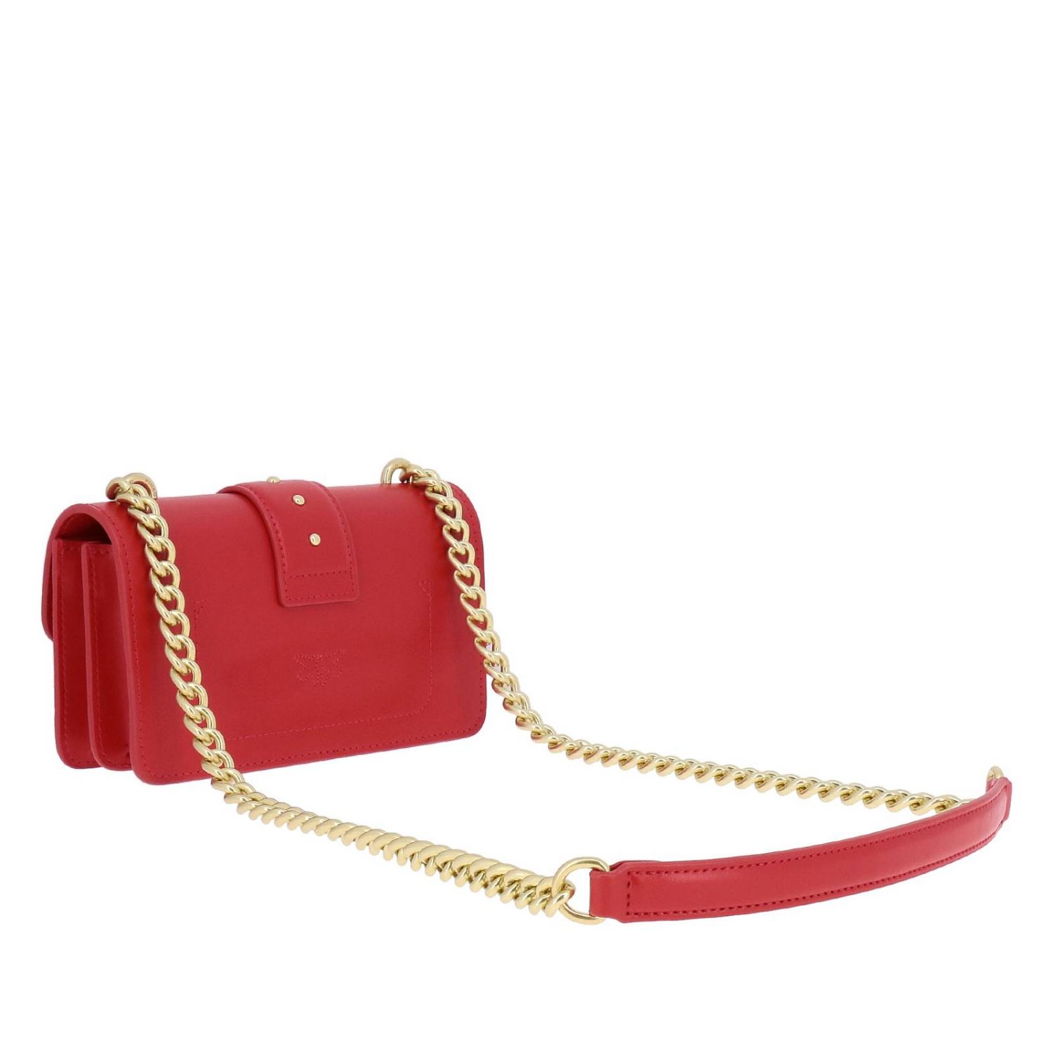 Pinko Outlet: Crossbody bags women - Red | Crossbody Bags Pinko 1P21DT ...