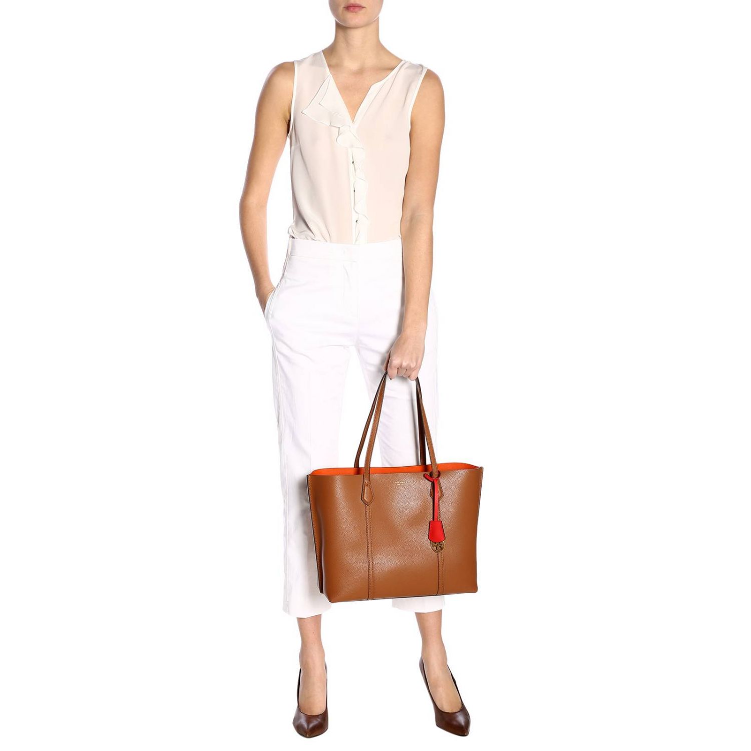 tory burch chain link tote