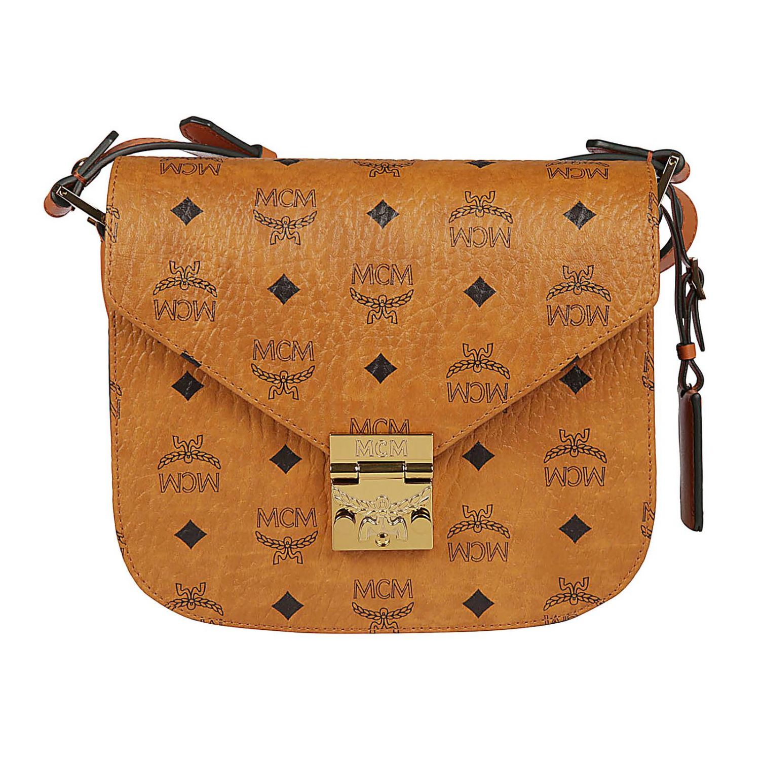 Mcm Outlet: crossbody bags for woman - Beige | Mcm crossbody bags ...