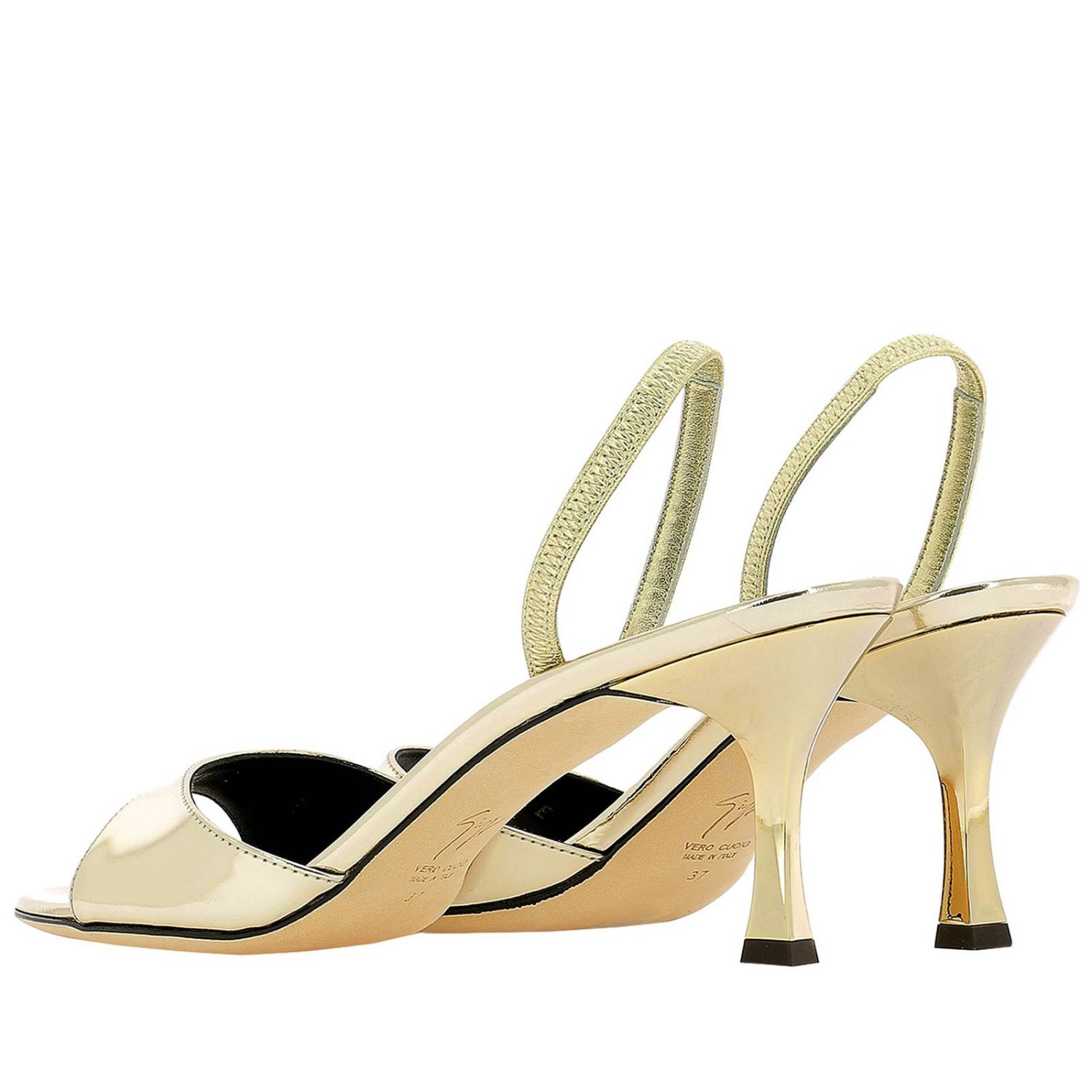 Sandales à talons Giuseppe Zanotti: Chaussures femme Giuseppe Zanotti Design platine 3