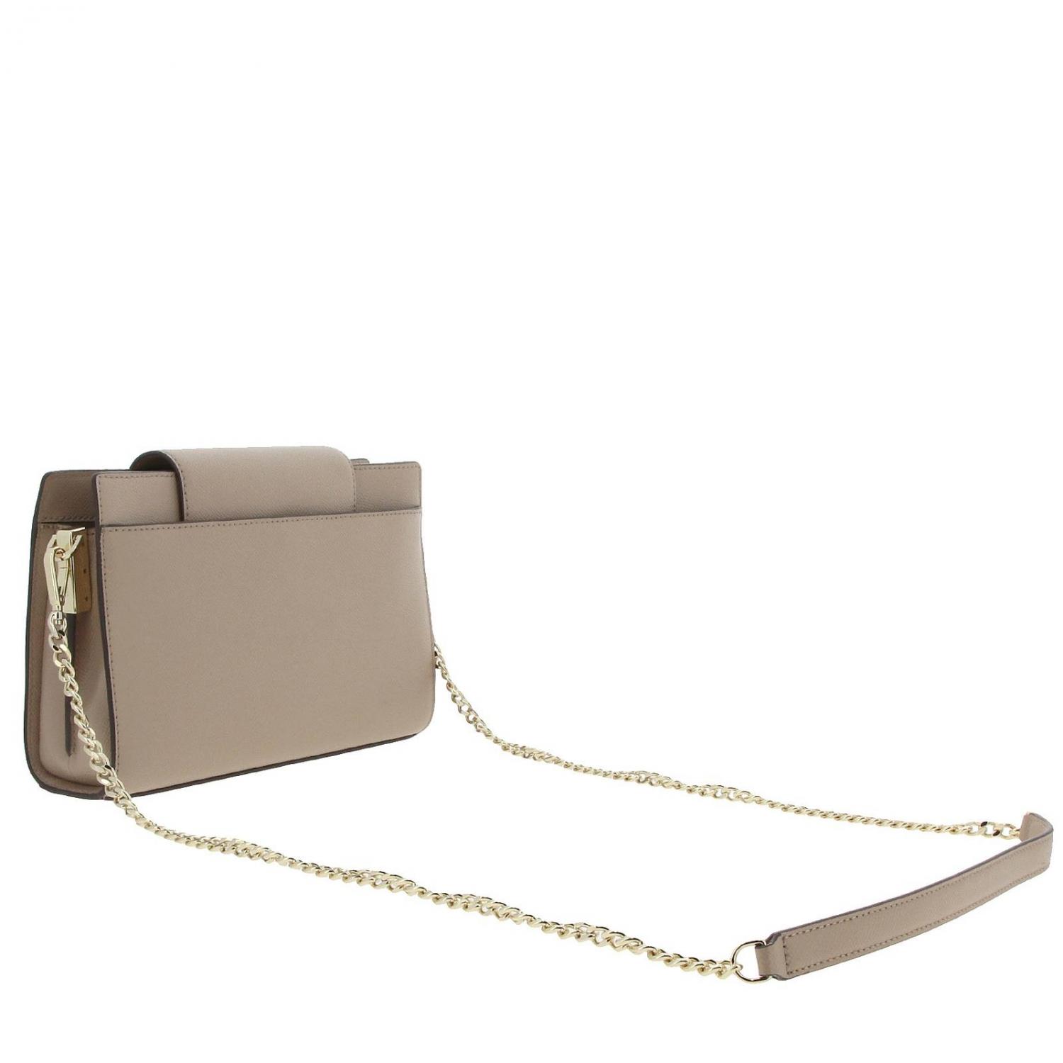 Michael Kors Outlet crossbody bags for woman Beige Michael Kors