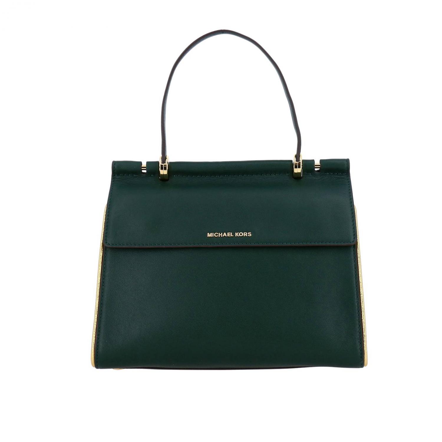 MICHAEL KORS Outlet: Shoulder bag women Michael - Green | MICHAEL KORS ...