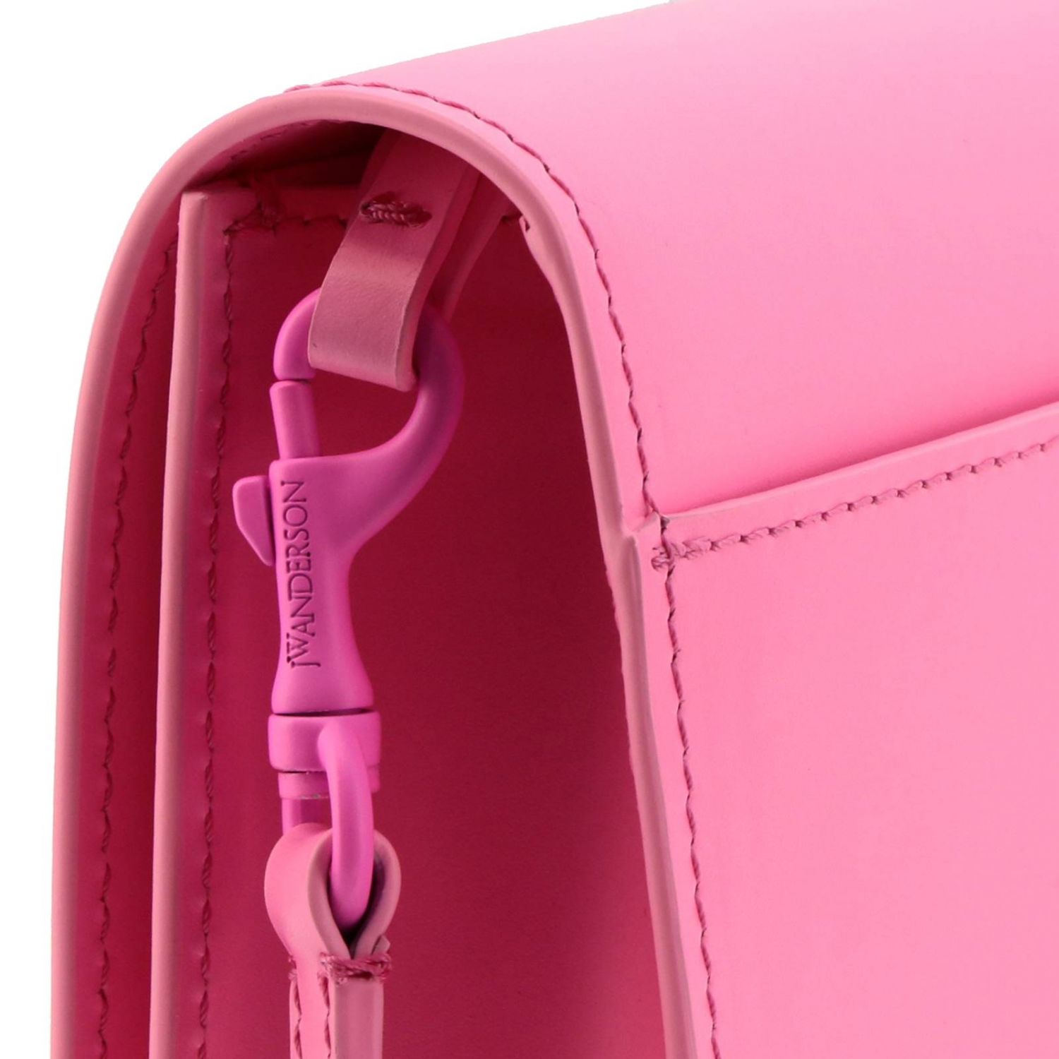 JW Anderson Leder Leder schultertasche in Pink Damen Taschen Schultertaschen 
