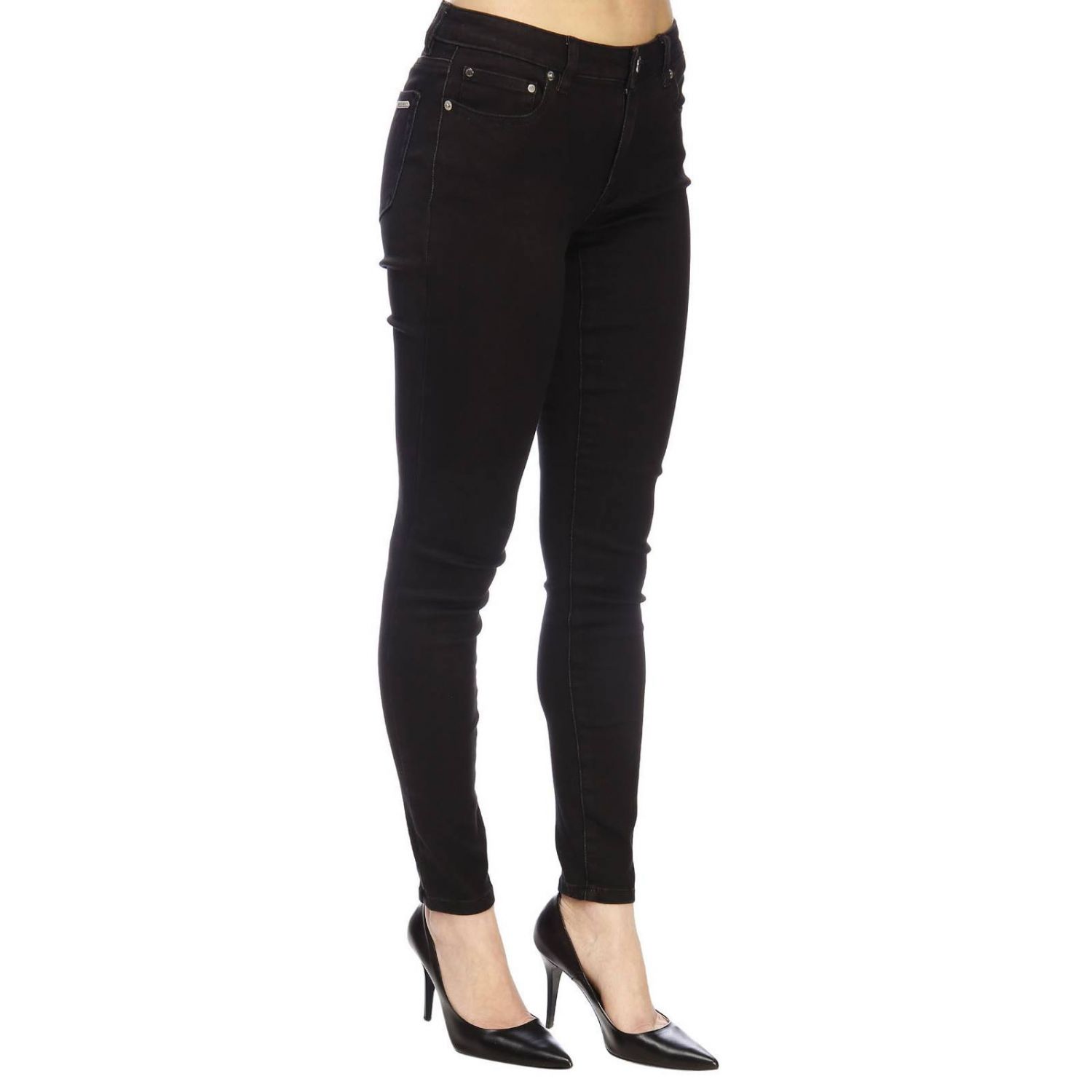 michael kors women's black jeans